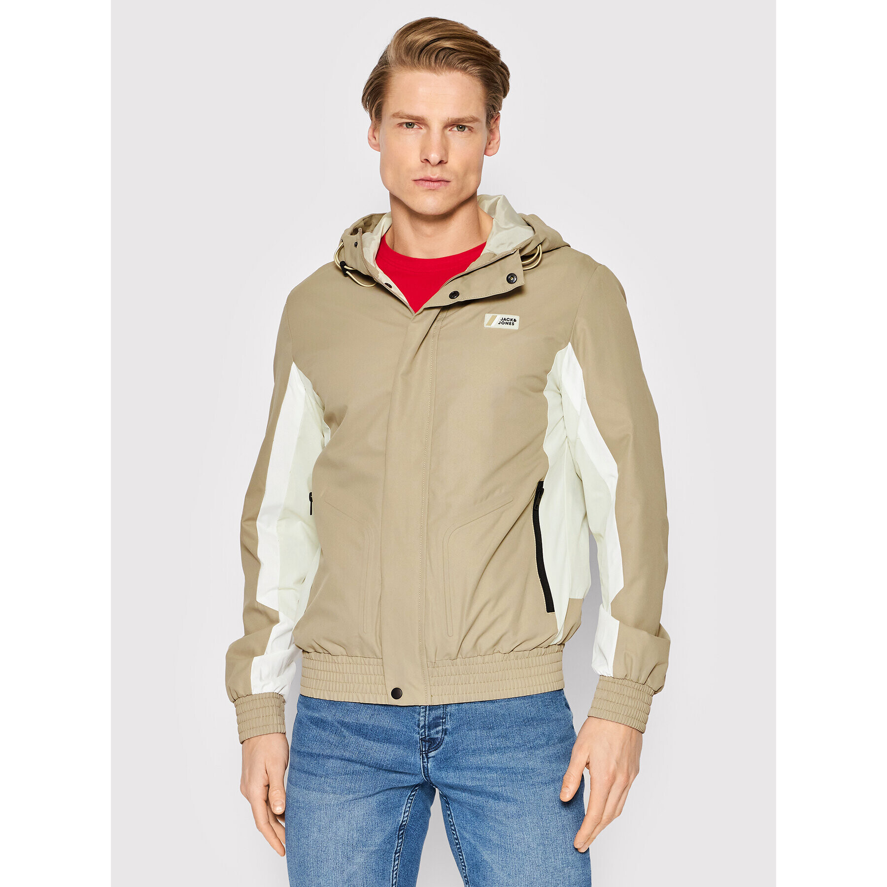 Jack&Jones Geacă Jakob Light 12205621 Bej Regular Fit - Pled.ro