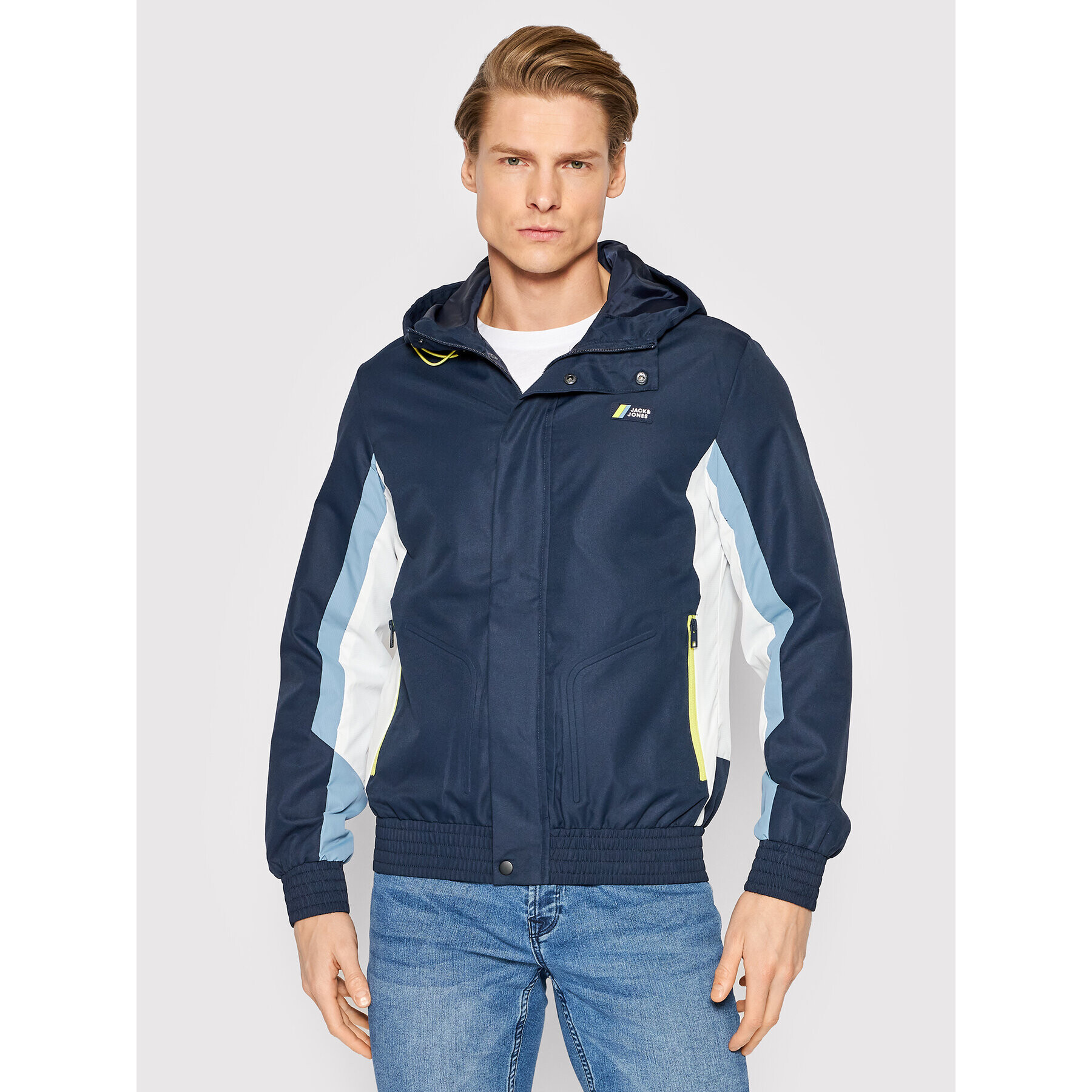 Jack&Jones Geacă Jakob Light 12205621 Bleumarin Regular Fit - Pled.ro