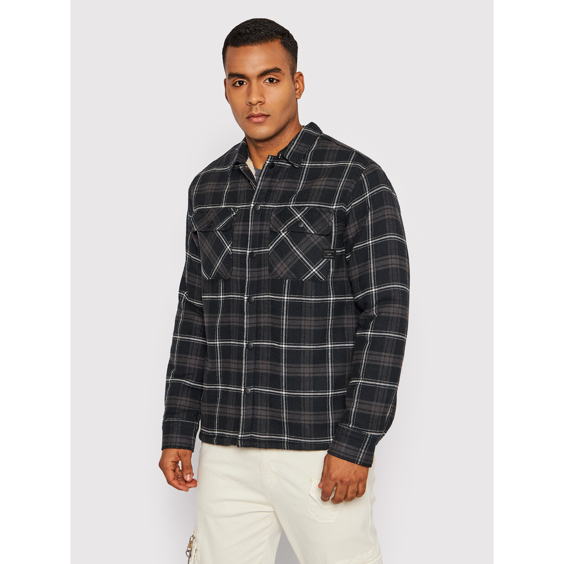 Jack&Jones Geacă Kirk 12198419 Negru Comfort Fit - Pled.ro