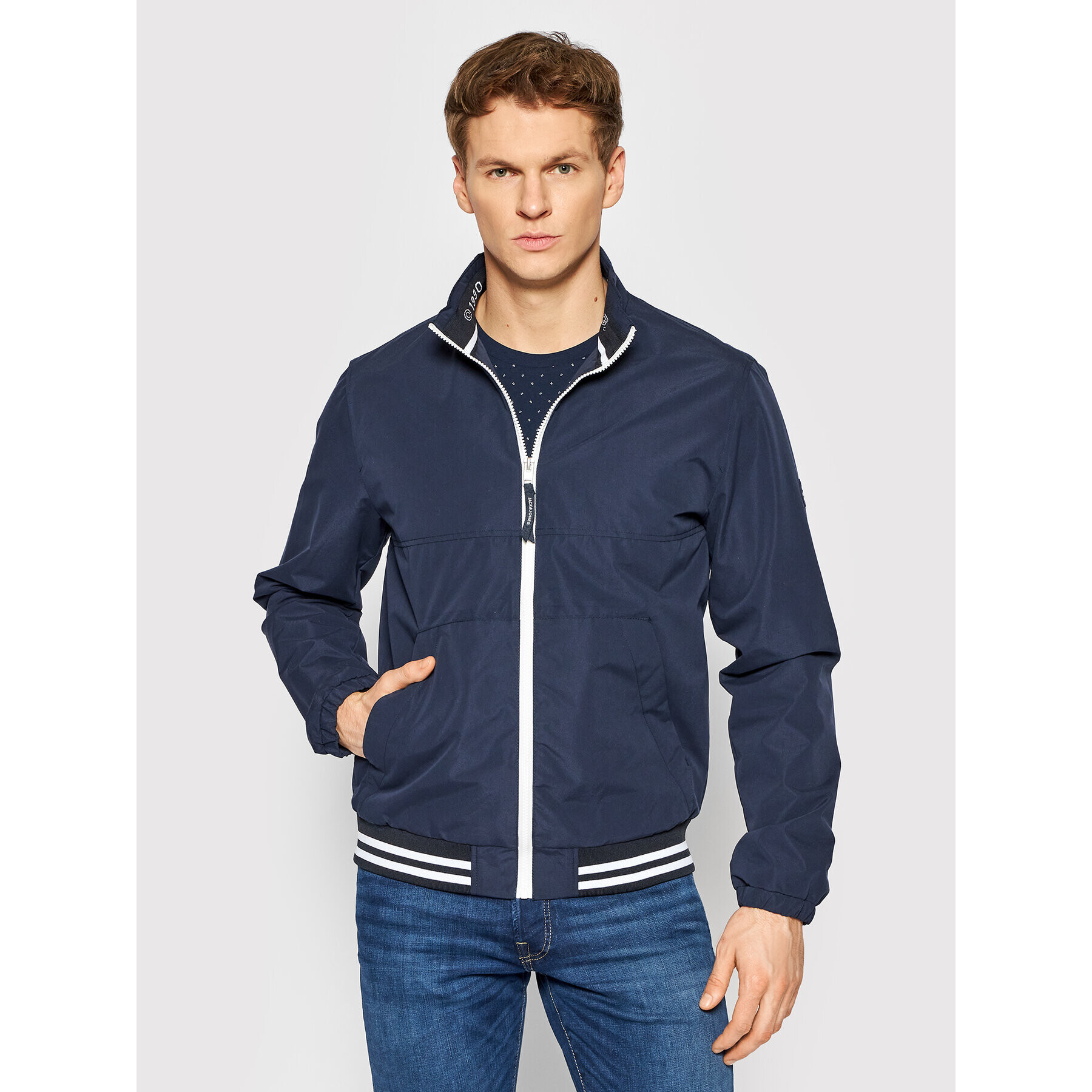 Jack&Jones Geacă Luke 12203397 Bleumarin Regular Fit - Pled.ro