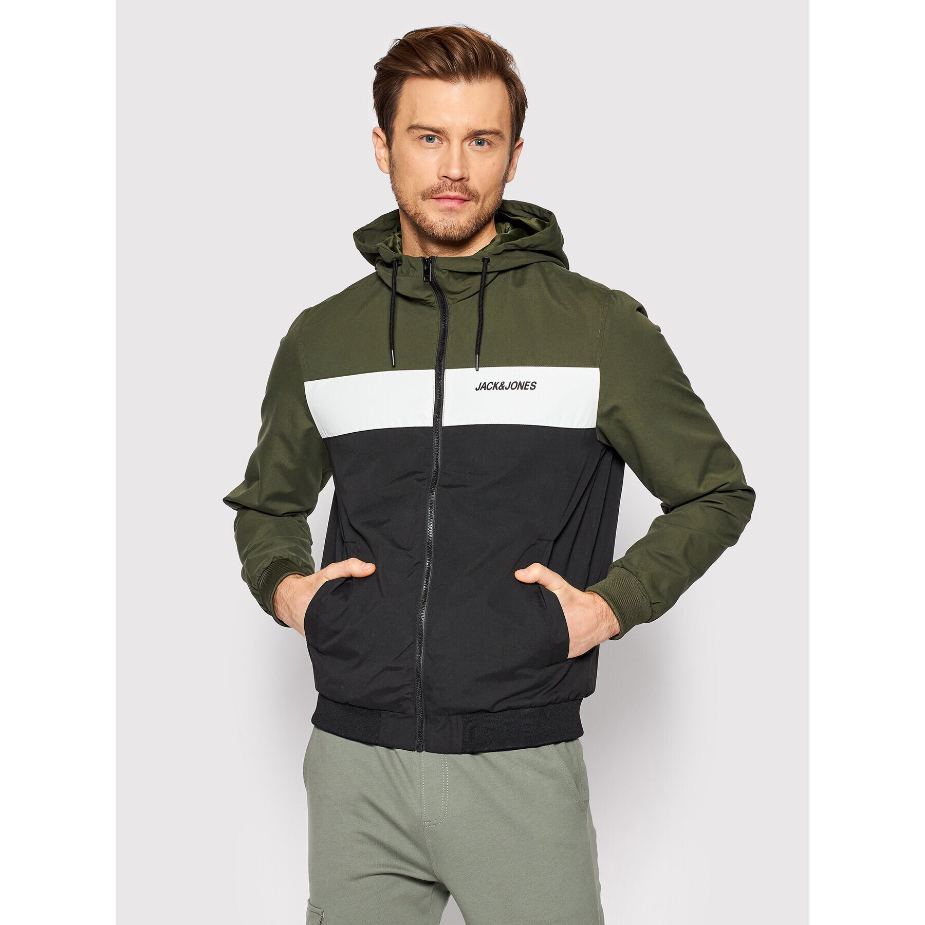 Jack&Jones Geacă Rush 12200208 Verde Regular Fit - Pled.ro