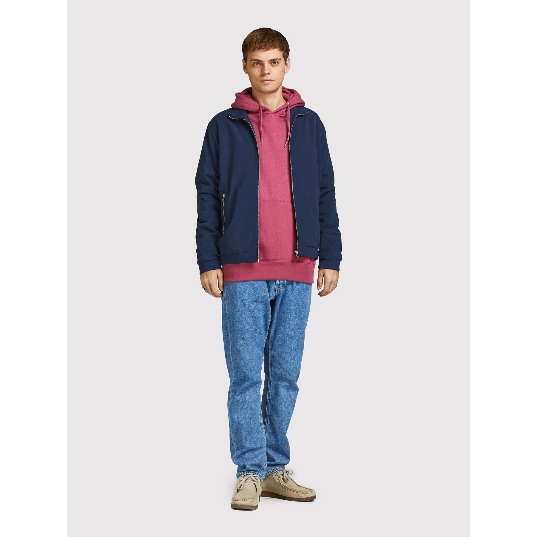 Jack&Jones Geacă Rush 12204277 Bleumarin Regular Fit - Pled.ro