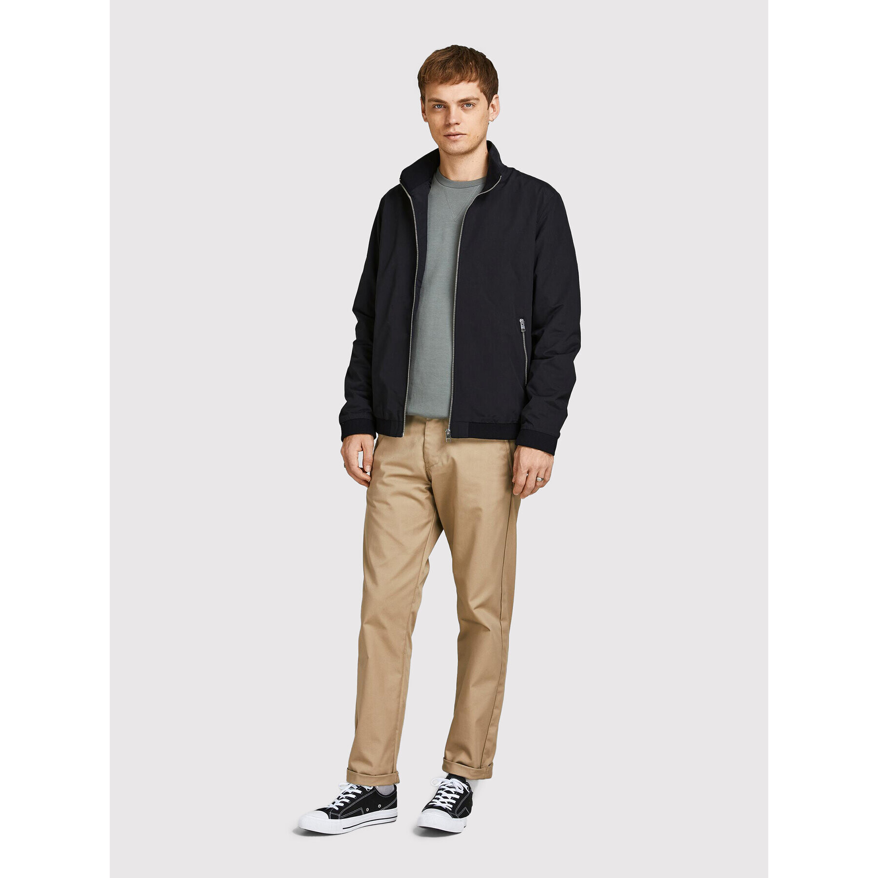 Jack&Jones Geacă Rush 12204277 Negru Regular Fit - Pled.ro