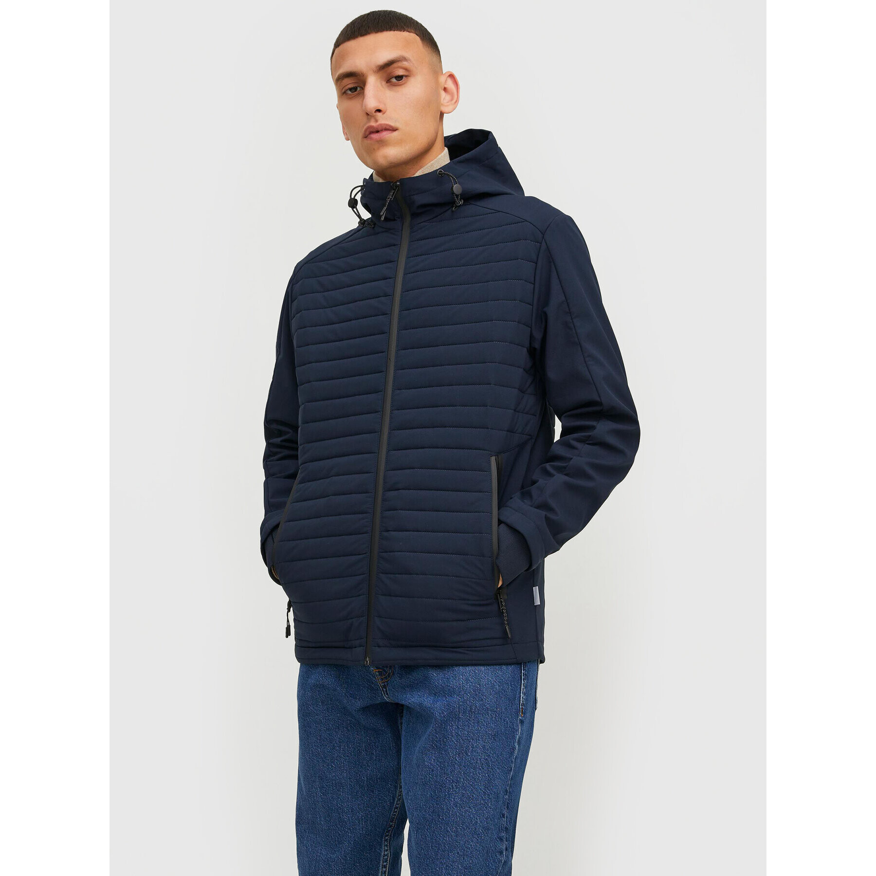 Jack&Jones Geacă Toby 12215938 Bleumarin Regular Fit - Pled.ro