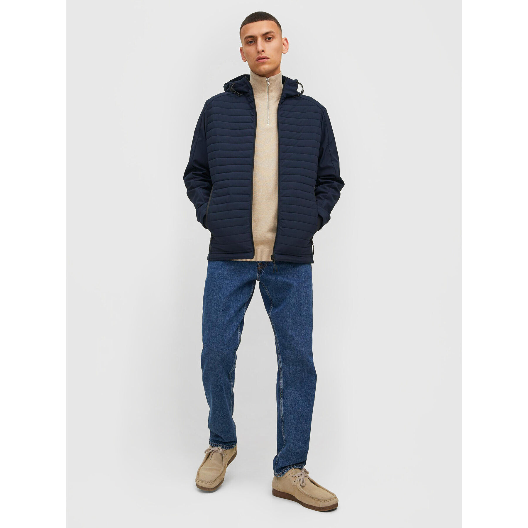 Jack&Jones Geacă Toby 12215938 Bleumarin Regular Fit - Pled.ro