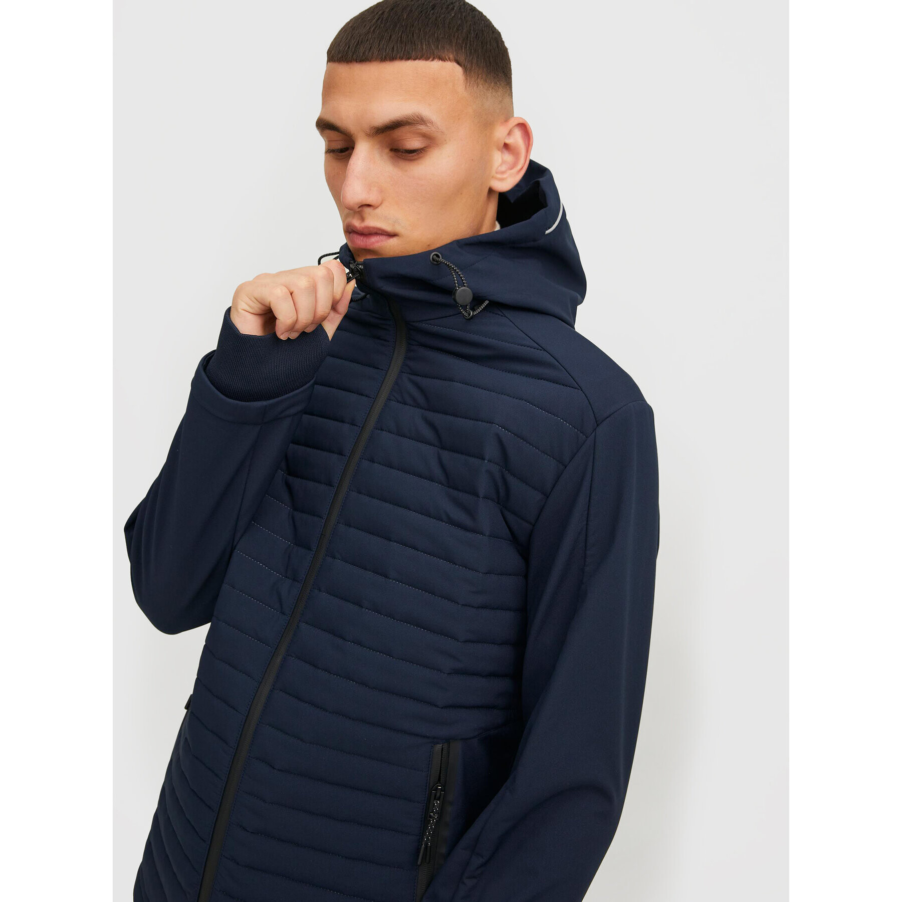 Jack&Jones Geacă Toby 12215938 Bleumarin Regular Fit - Pled.ro