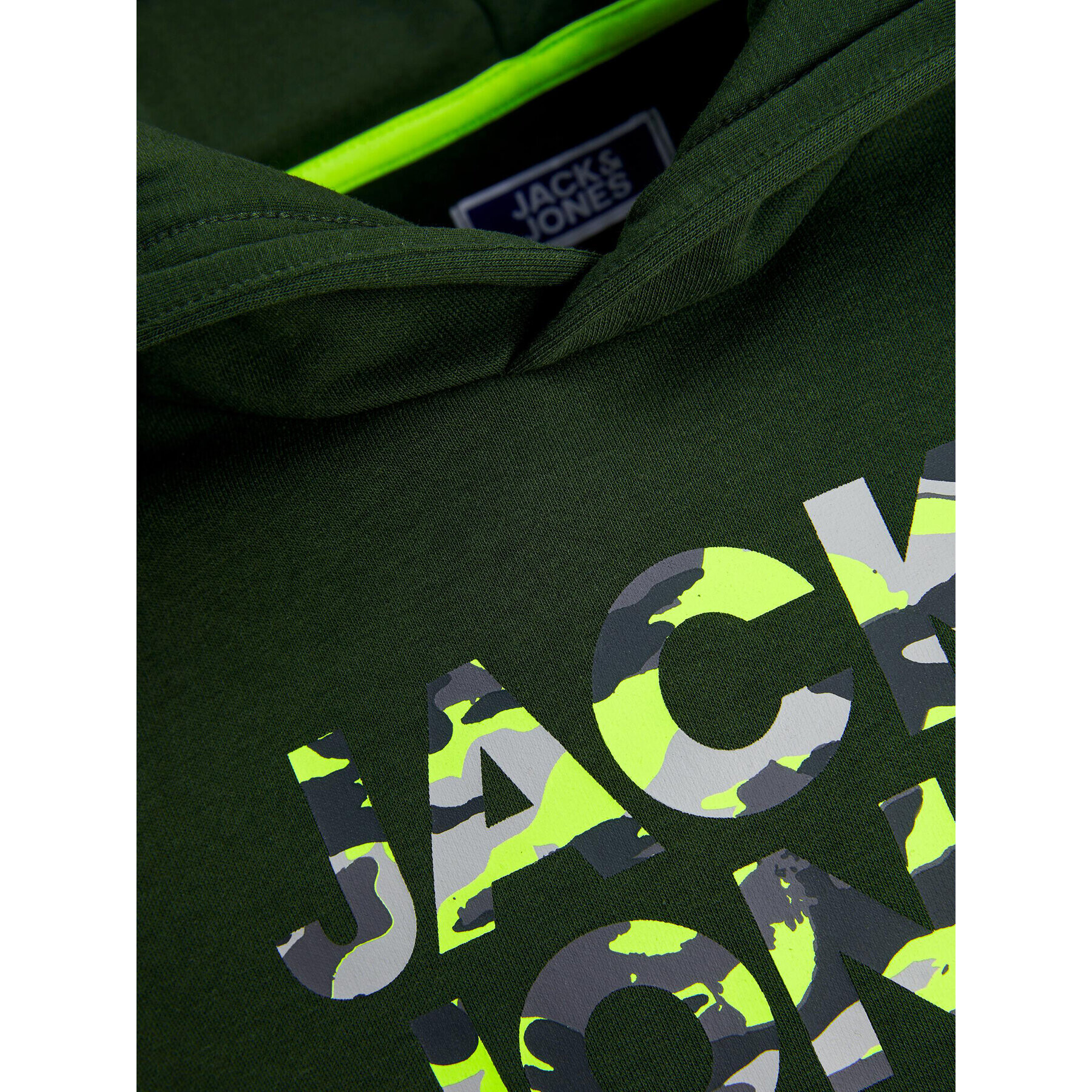 Jack&Jones Junior Bluză 12237172 Verde Regular Fit - Pled.ro