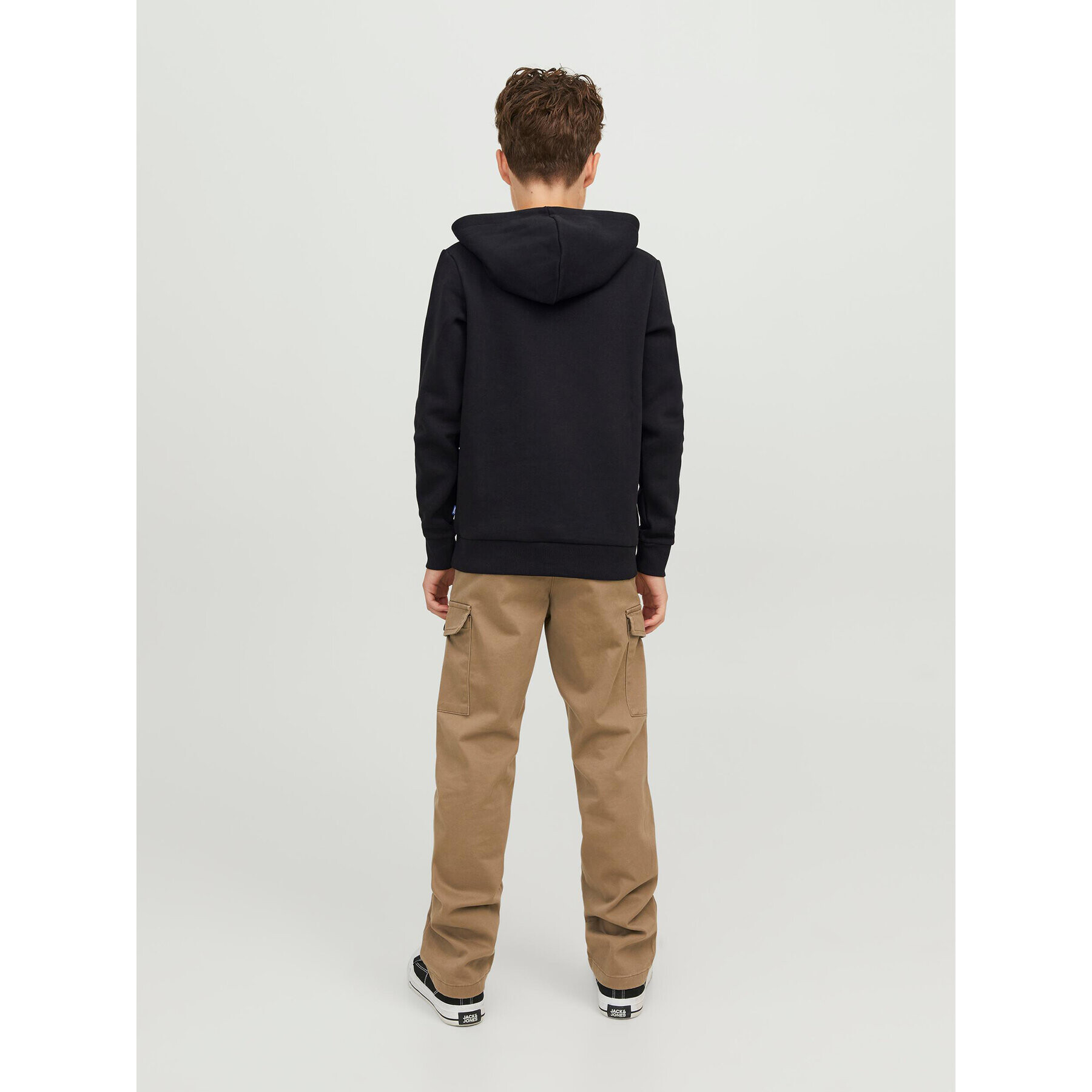 Jack&Jones Junior Bluză 12237459 Negru Regular Fit - Pled.ro