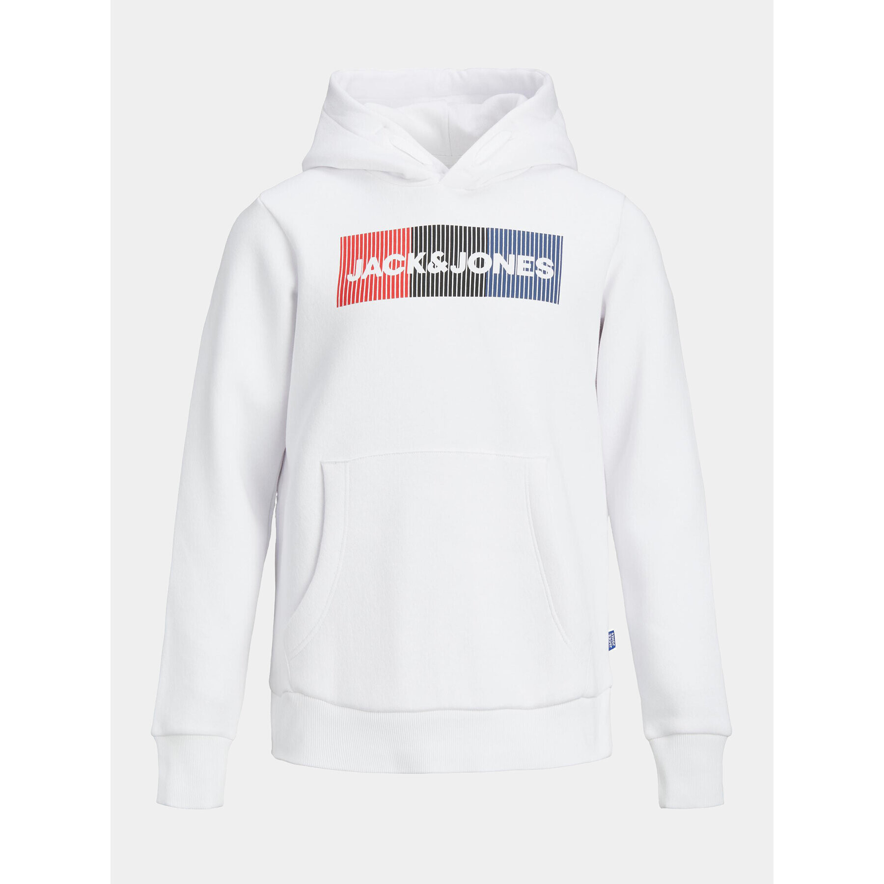 Jack&Jones Junior Bluză Corp Logo 12152841 Alb Regular Fit - Pled.ro