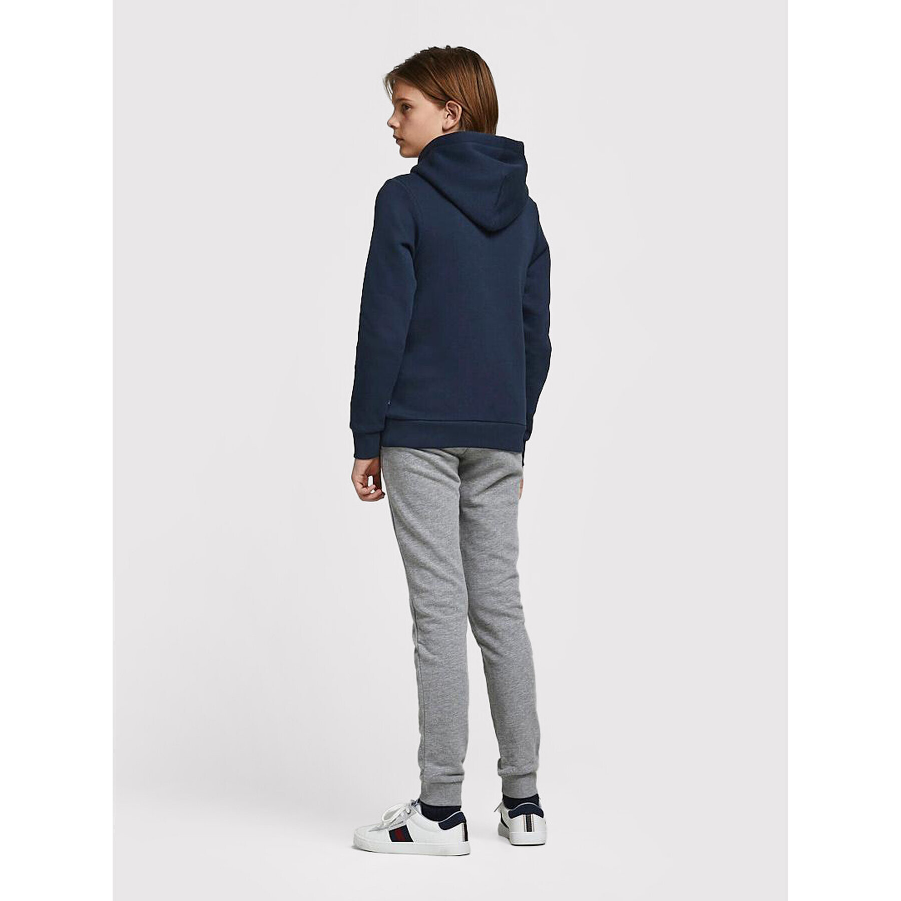 Jack&Jones Junior Bluză Corp Logo 12152841 Bleumarin Regular Fit - Pled.ro