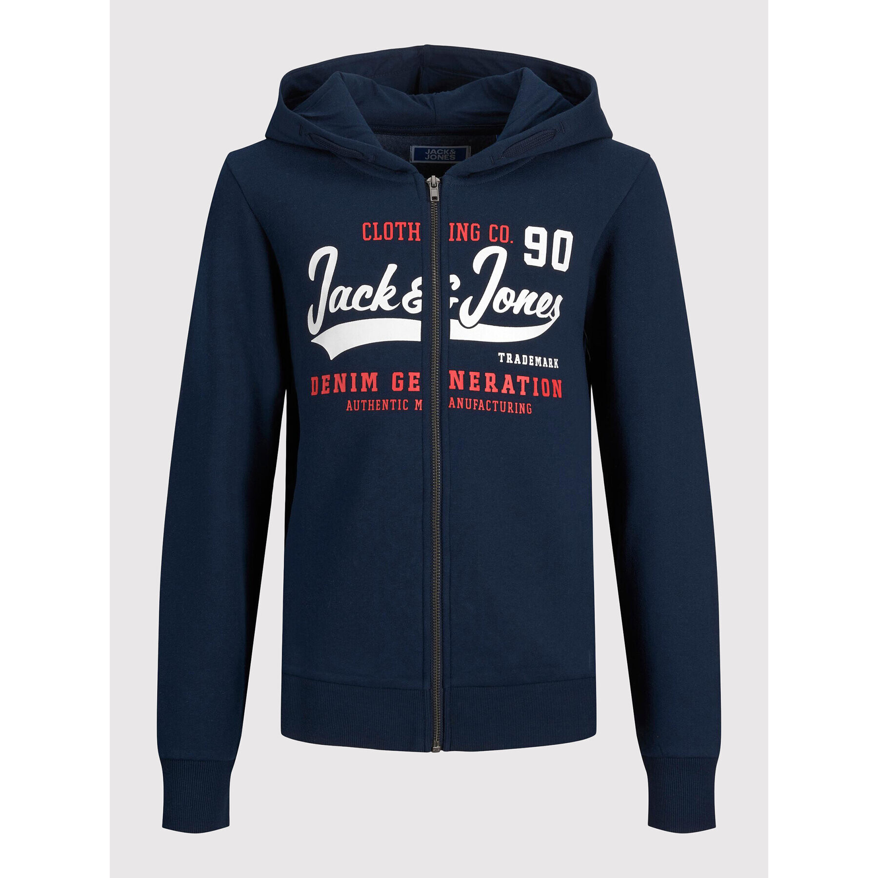 Jack&Jones Junior Bluză Logo 12218049 Bleumarin Regular Fit - Pled.ro