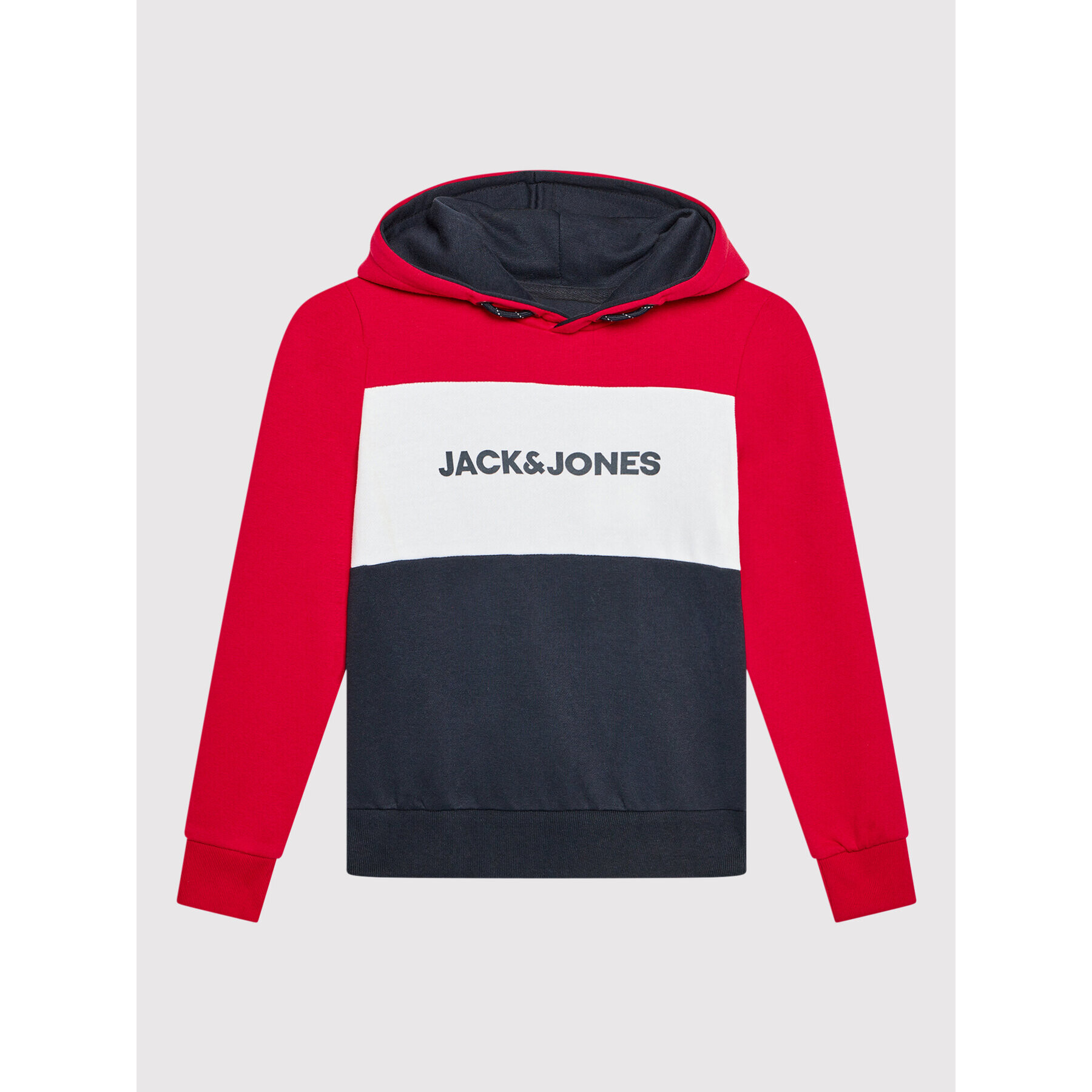 Jack&Jones Junior Bluză Logo Blocking 12173901 Bleumarin Regular Fit - Pled.ro