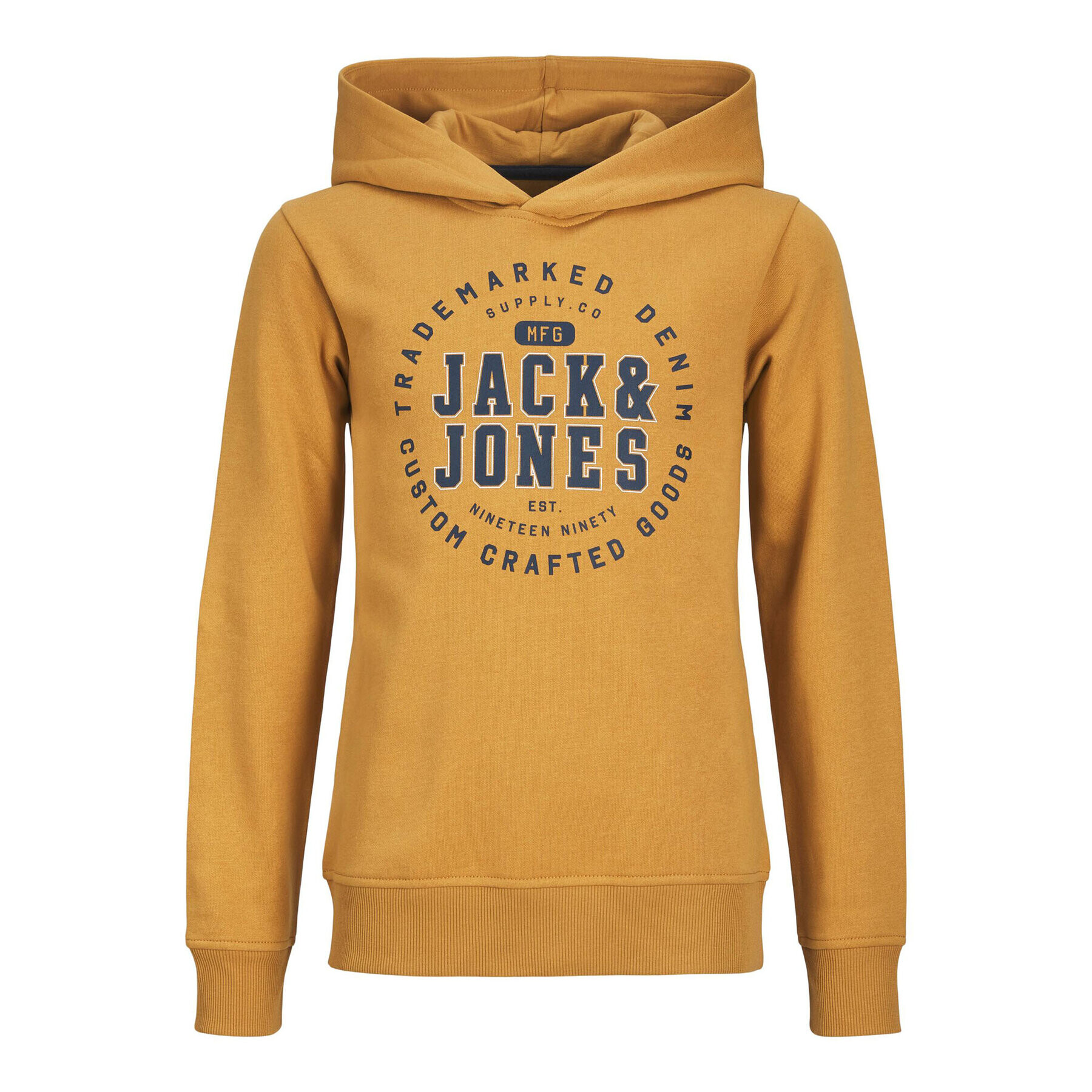 Jack&Jones Junior Bluză Stamp 12213297 Galben Regular Fit - Pled.ro