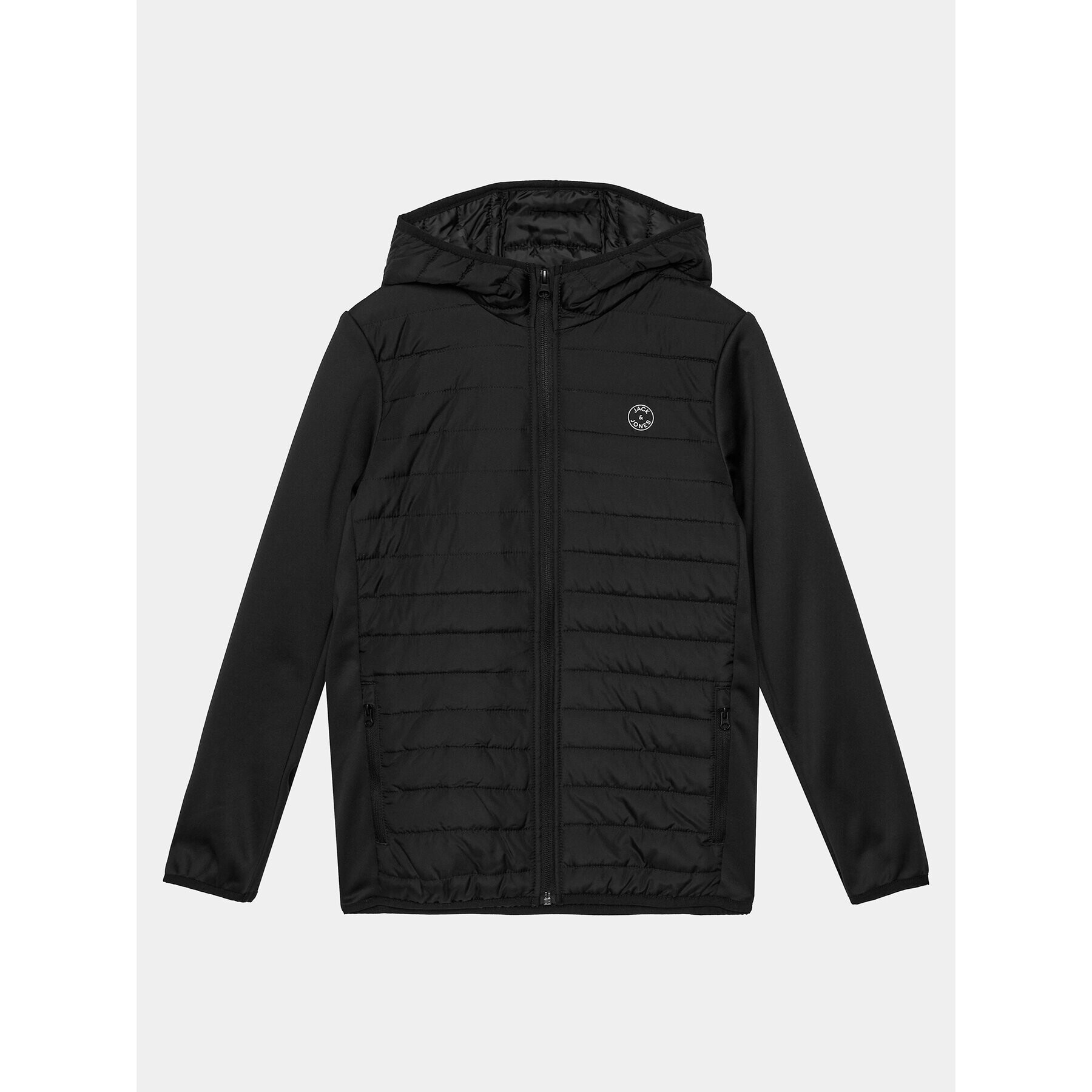 Jack&Jones Junior Geacă 12182303 Negru Regular Fit - Pled.ro