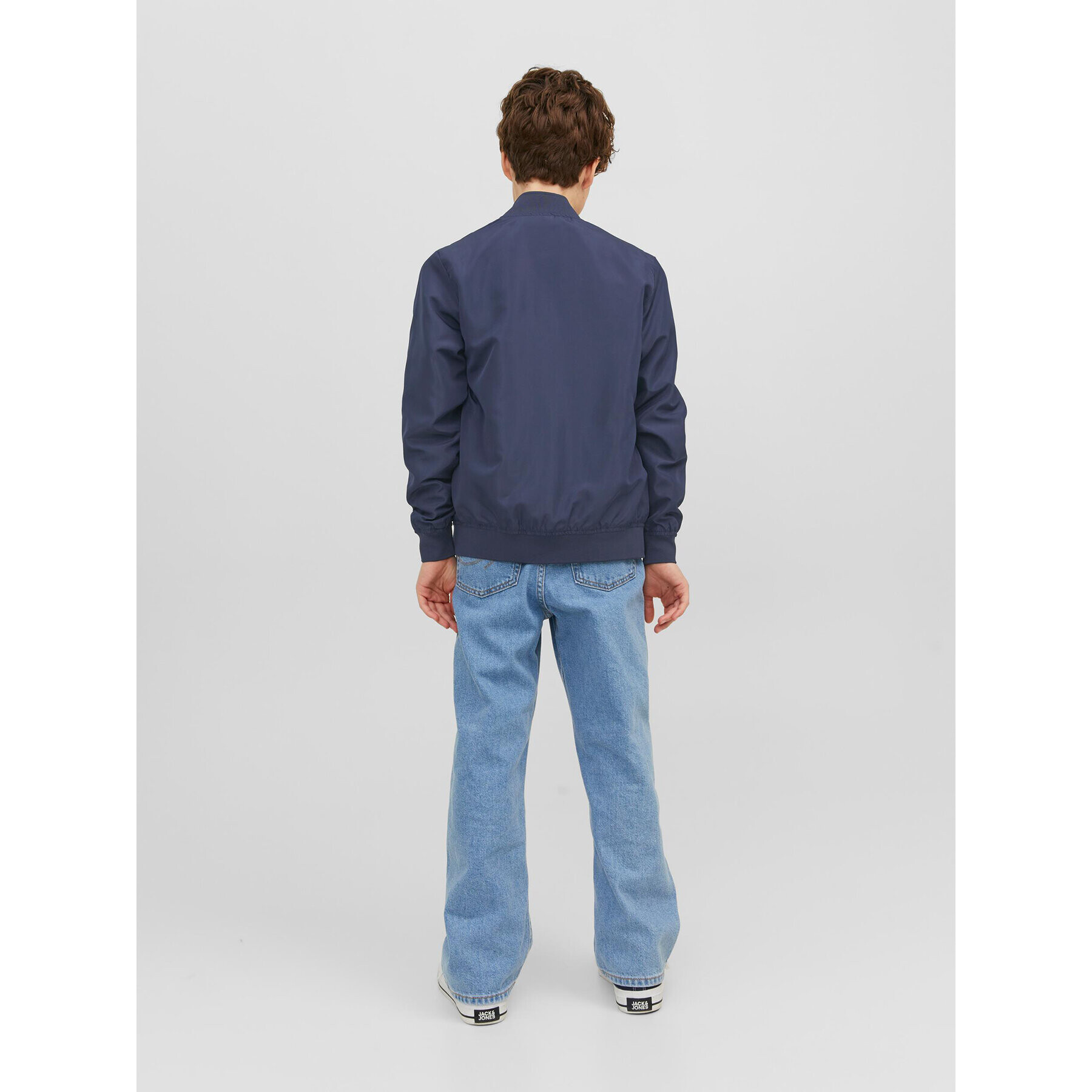 Jack&Jones Junior Geacă bomber 12235758 Bleumarin - Pled.ro