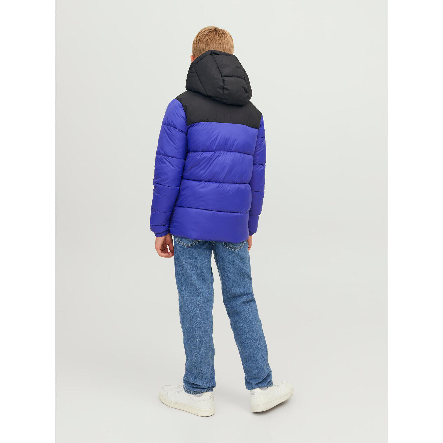 Jack&Jones Junior Geacă din puf 12236884 Albastru Regular Fit - Pled.ro