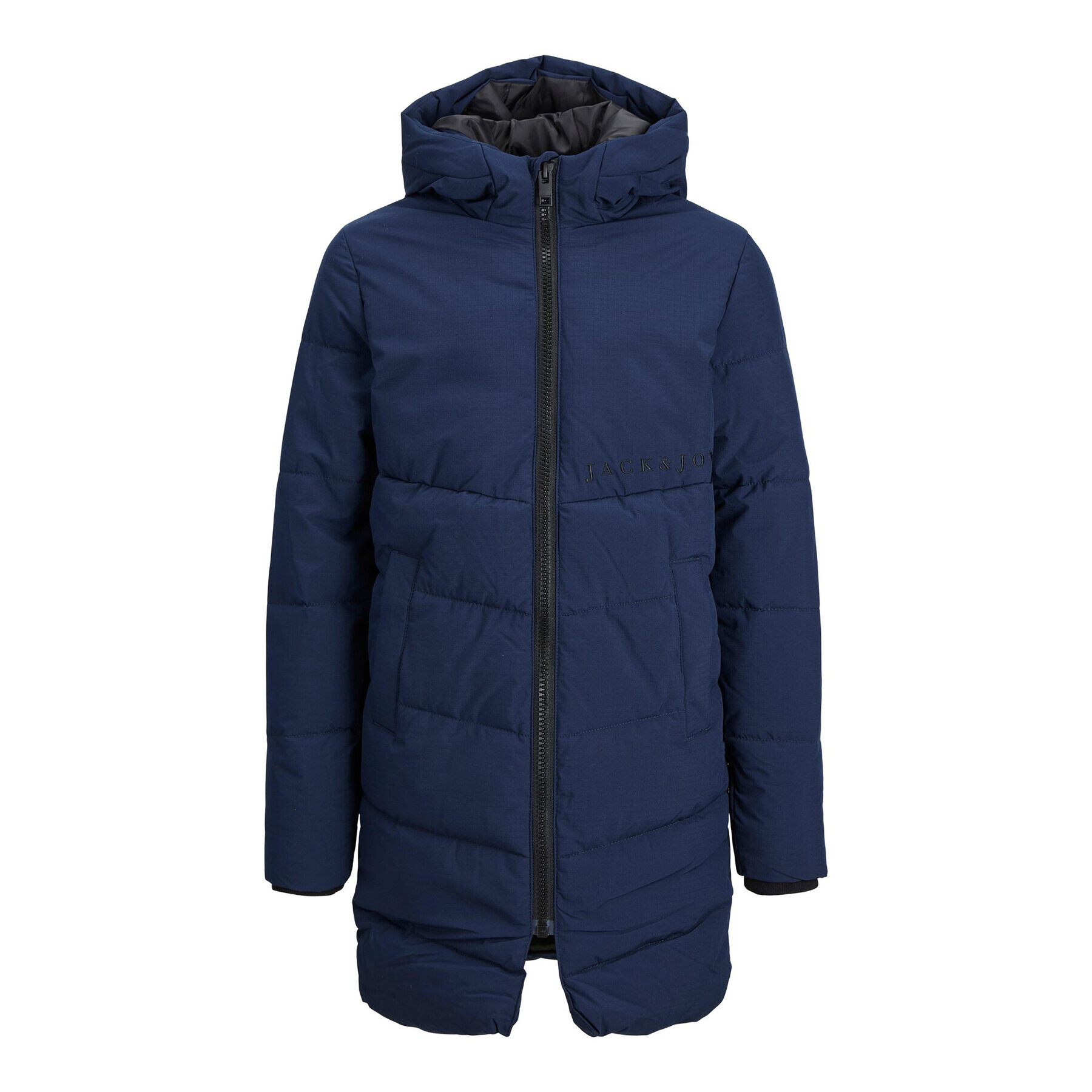 Jack&Jones Junior Geacă din puf Copenhagen 12215844 Bleumarin Regular Fit - Pled.ro