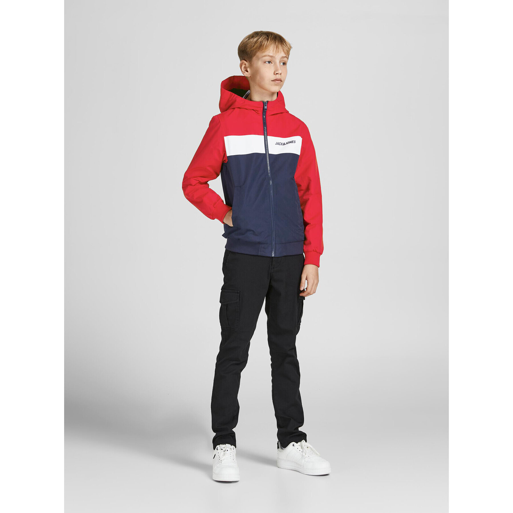 Jack&Jones Junior Geacă Rush Blocking 12200453 Colorat Regular Fit - Pled.ro