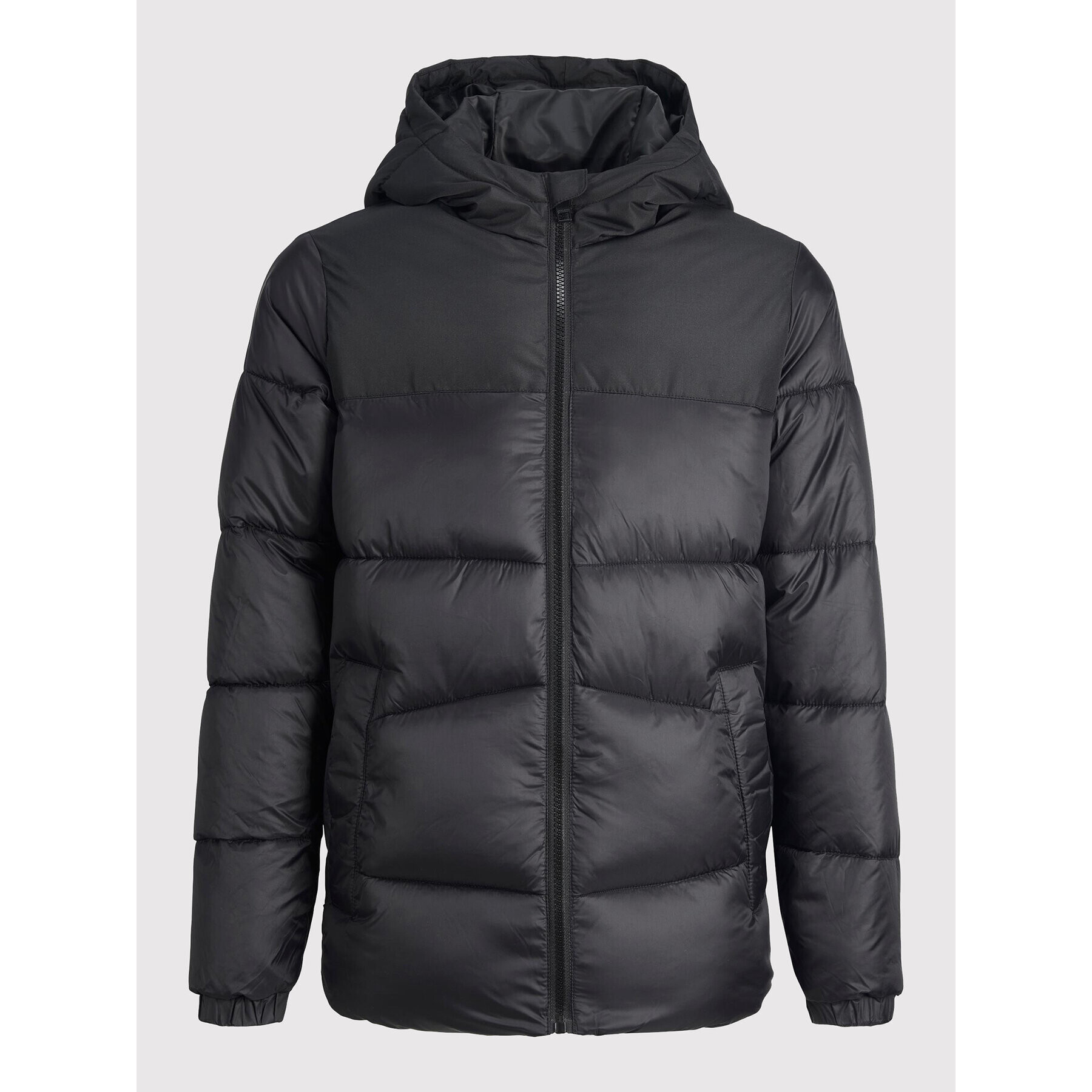 Jack&Jones Junior Geacă din puf Chili 12212402 Negru Regular Fit - Pled.ro