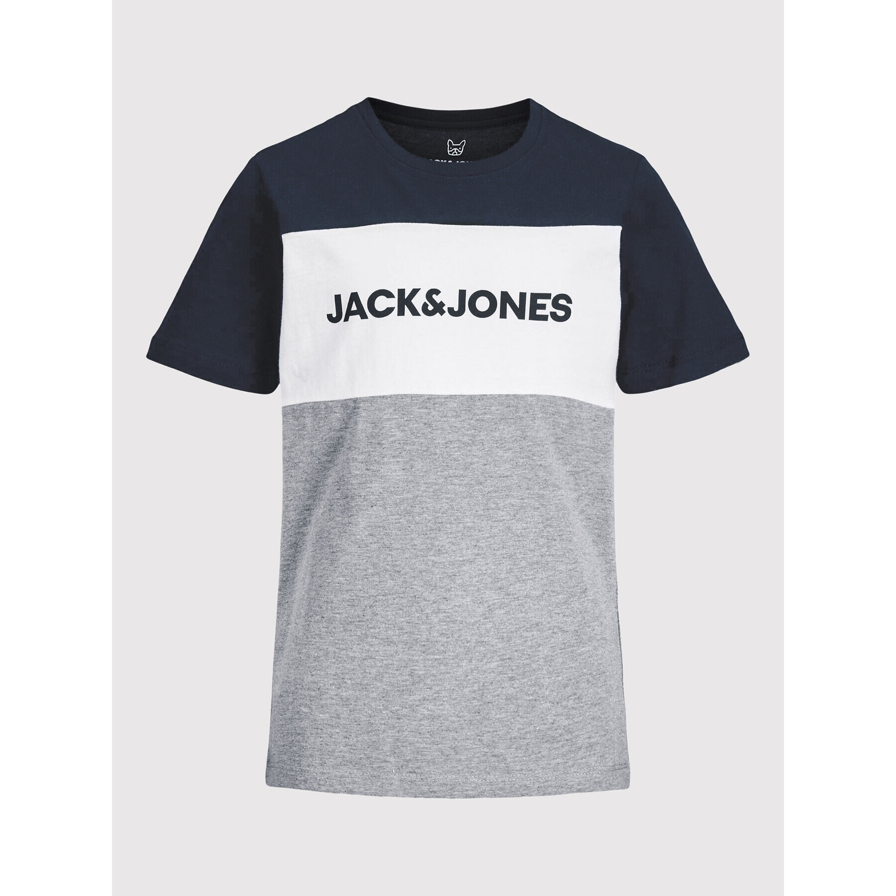 Jack&Jones Junior Jack&Jones Tricou Logo Blocking 12174282 Colorat Regular Fit - Pled.ro