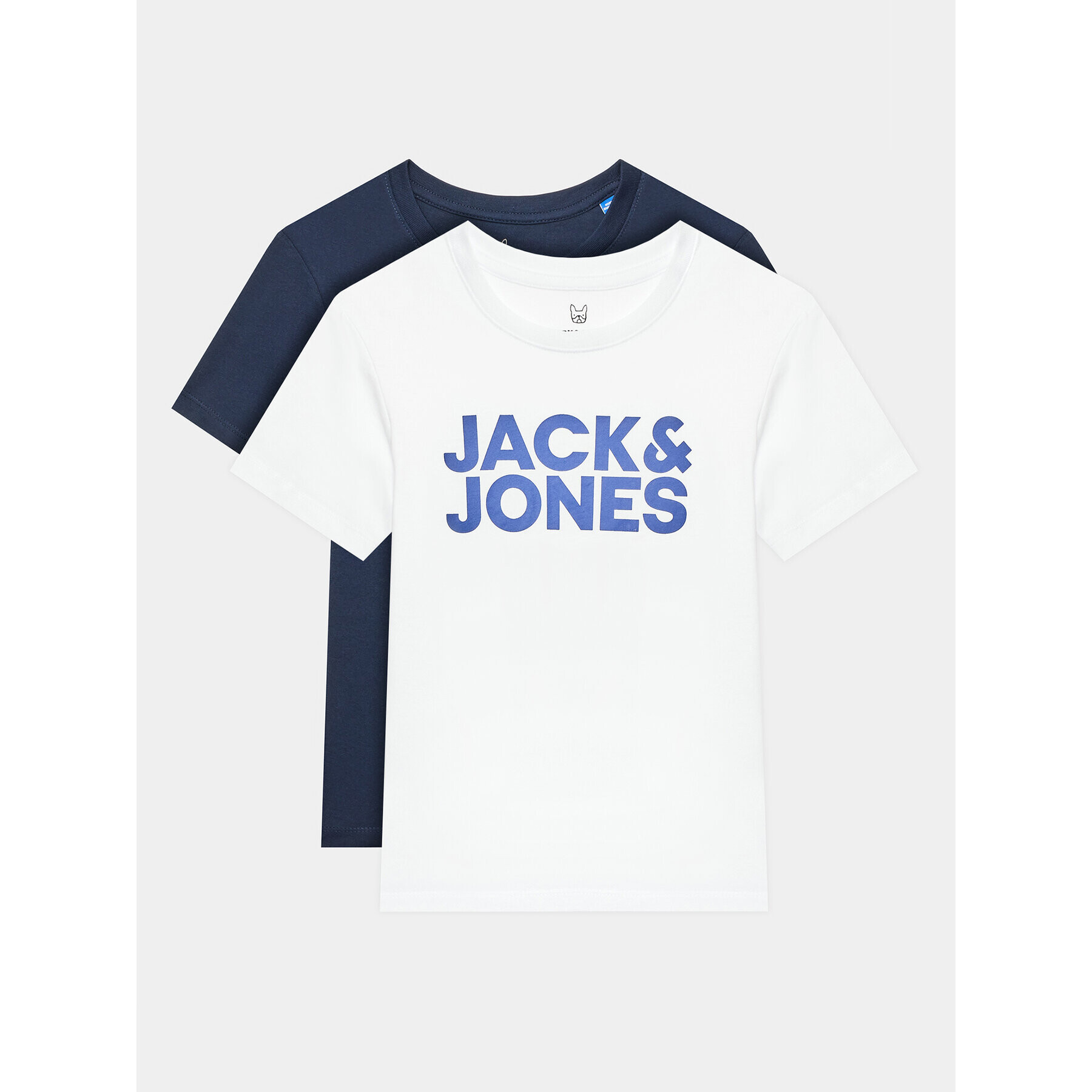 Jack&Jones Junior Set 2 tricouri Corp Logo 12199947 Colorat Regular Fit - Pled.ro