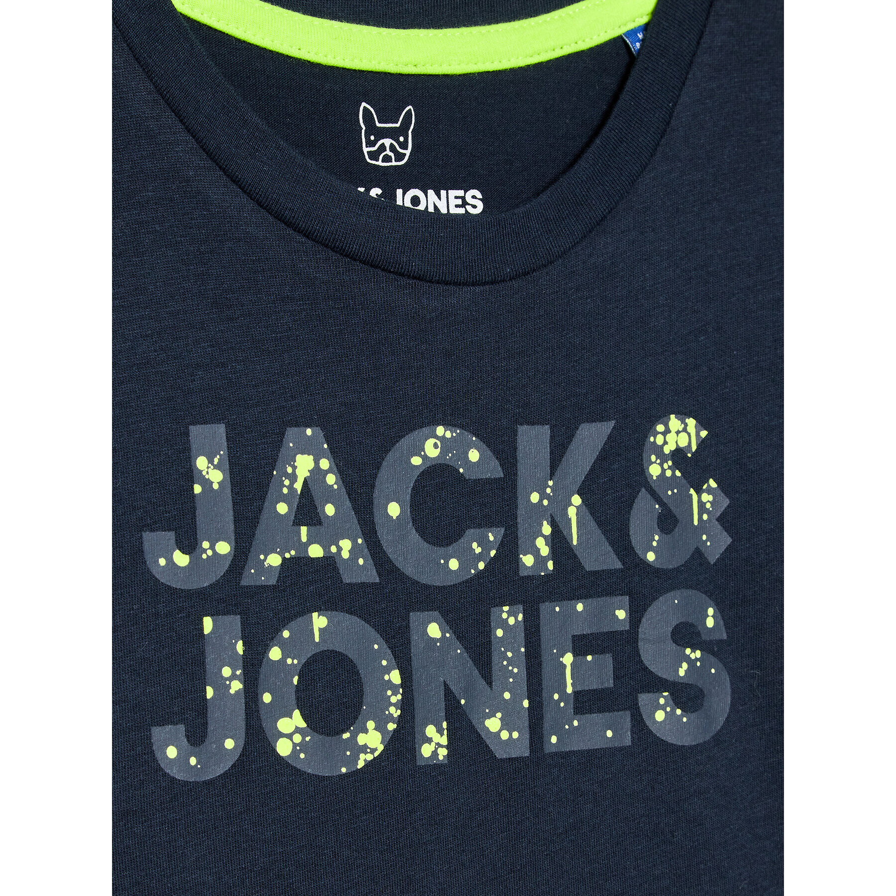 Jack&Jones Junior Set 3 tricouri Neon 12235339 Colorat Regular Fit - Pled.ro