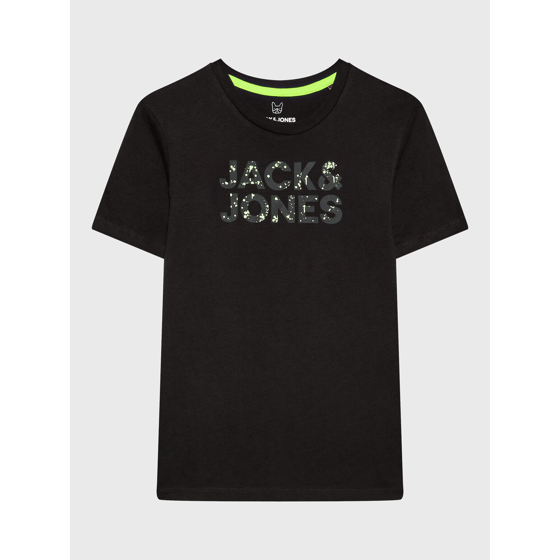 Jack&Jones Junior Set 3 tricouri Neon 12235339 Colorat Regular Fit - Pled.ro