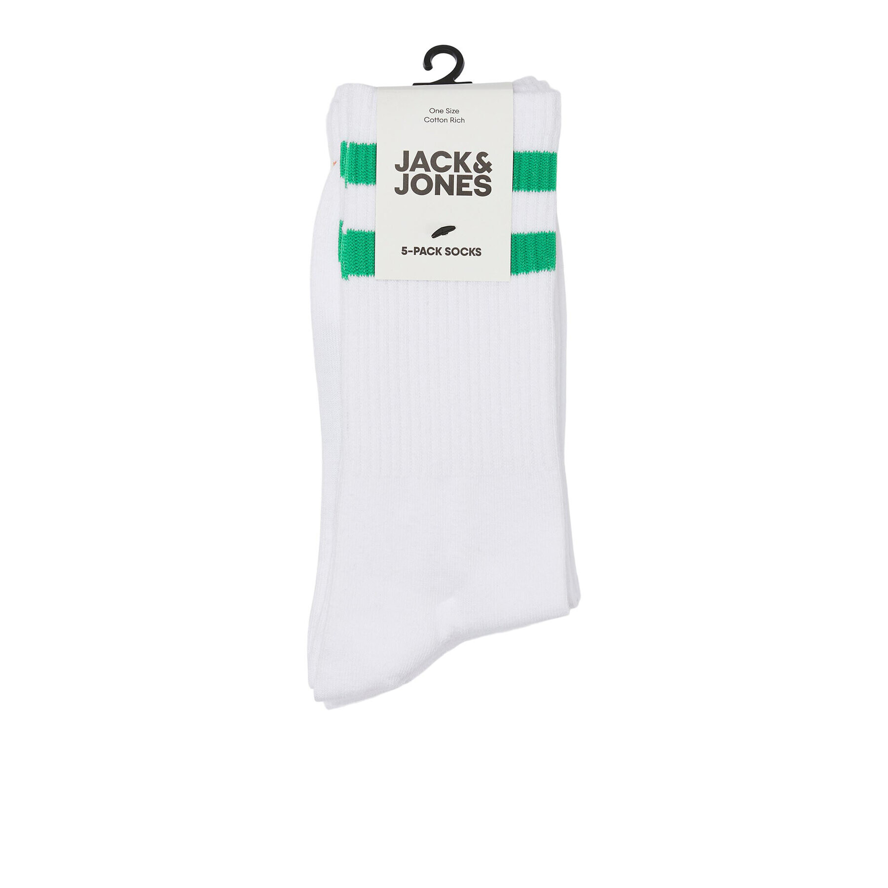 Jack&Jones Junior Set de 5 perechi de șosete lungi pentru copii 12235378 Portocaliu - Pled.ro