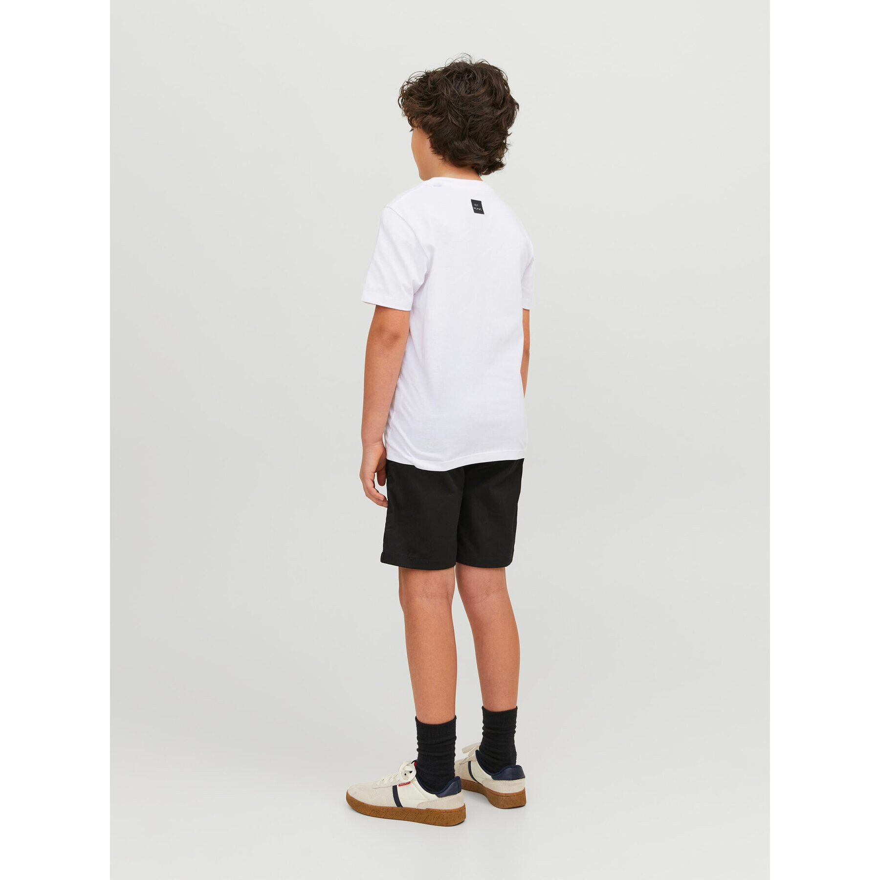 Jack&Jones Junior Tricou 12225316 Alb Regular Fit - Pled.ro