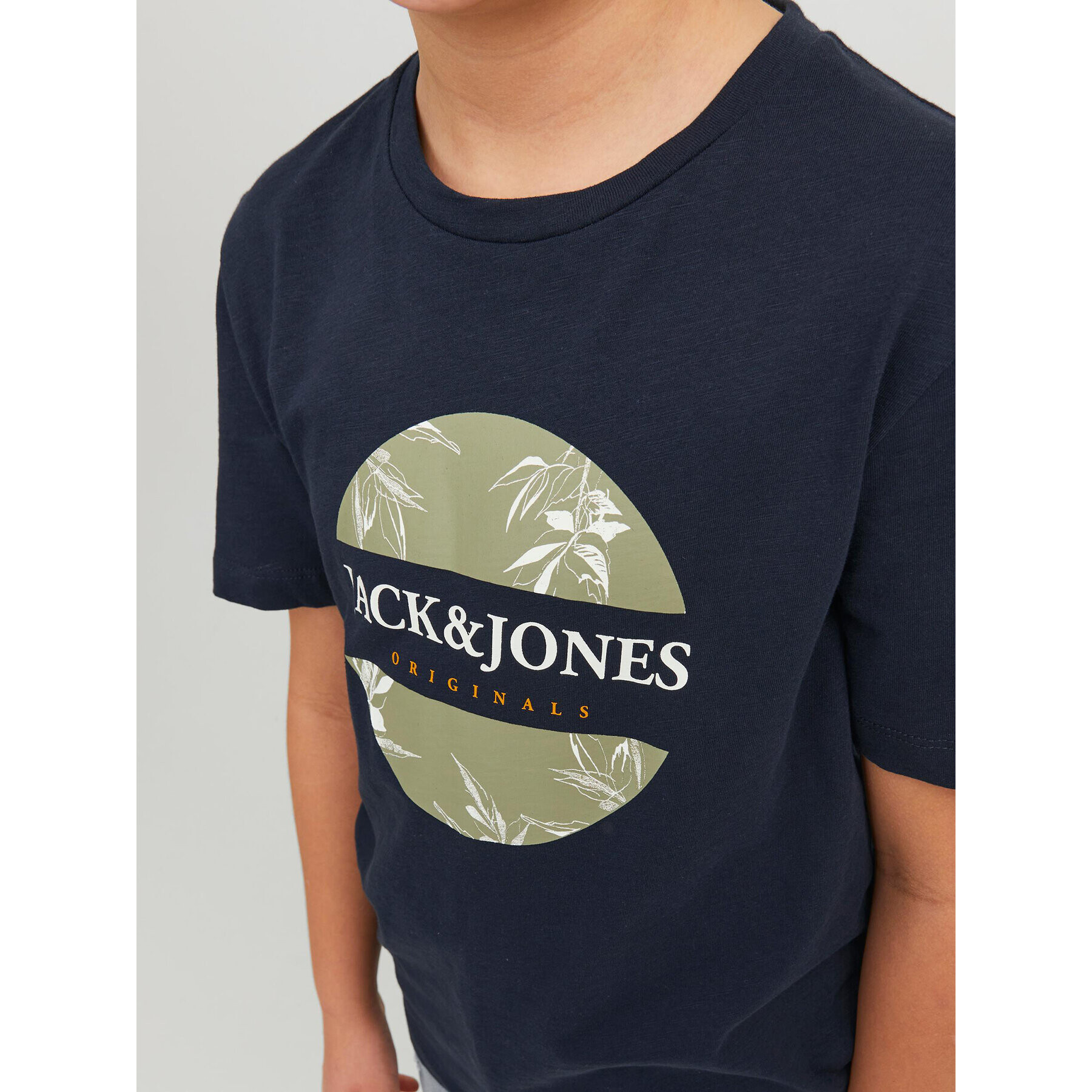 Jack&Jones Junior Tricou 12230796 Bleumarin Standard Fit - Pled.ro