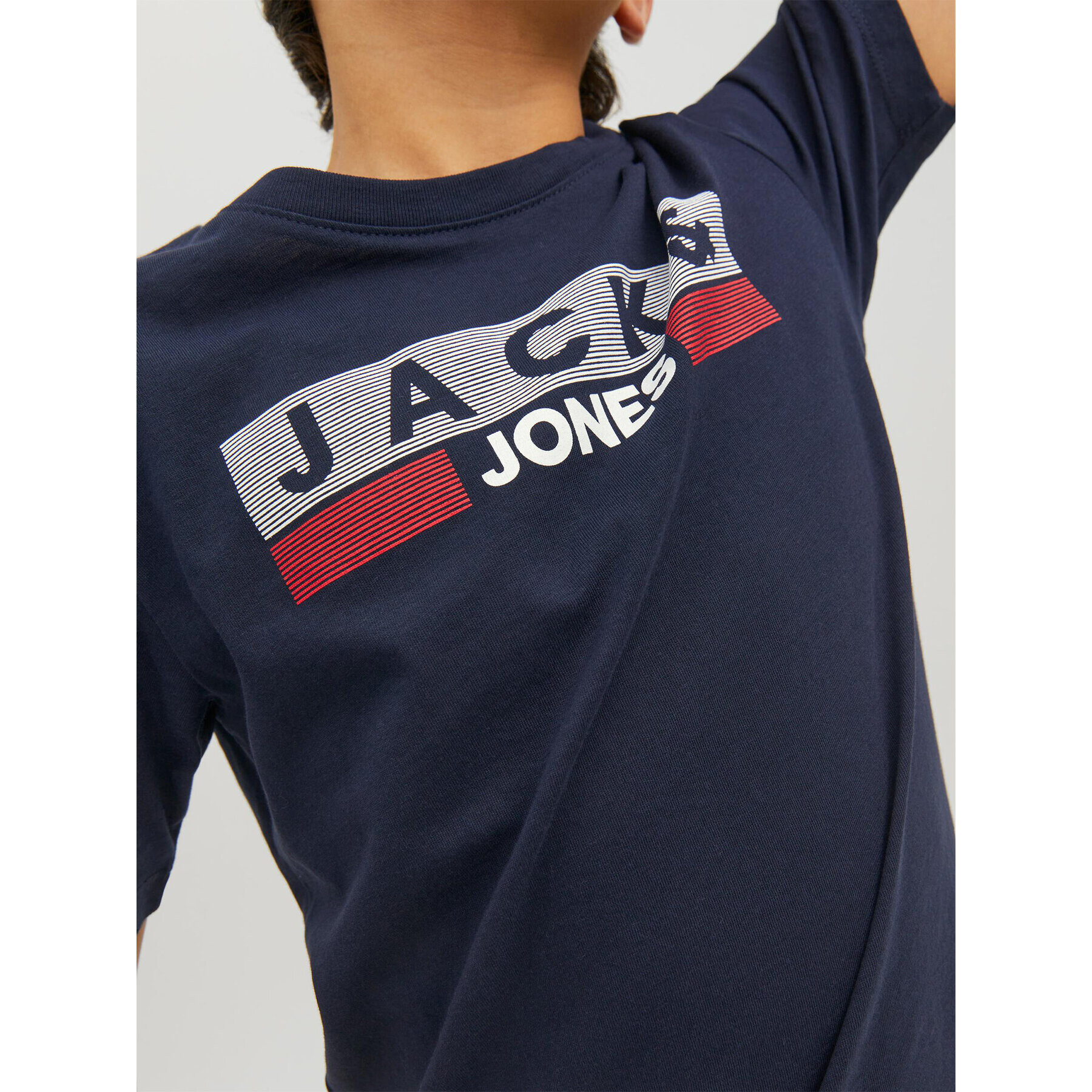 Jack&Jones Junior Tricou 12231298 Albastru Regular Fit - Pled.ro