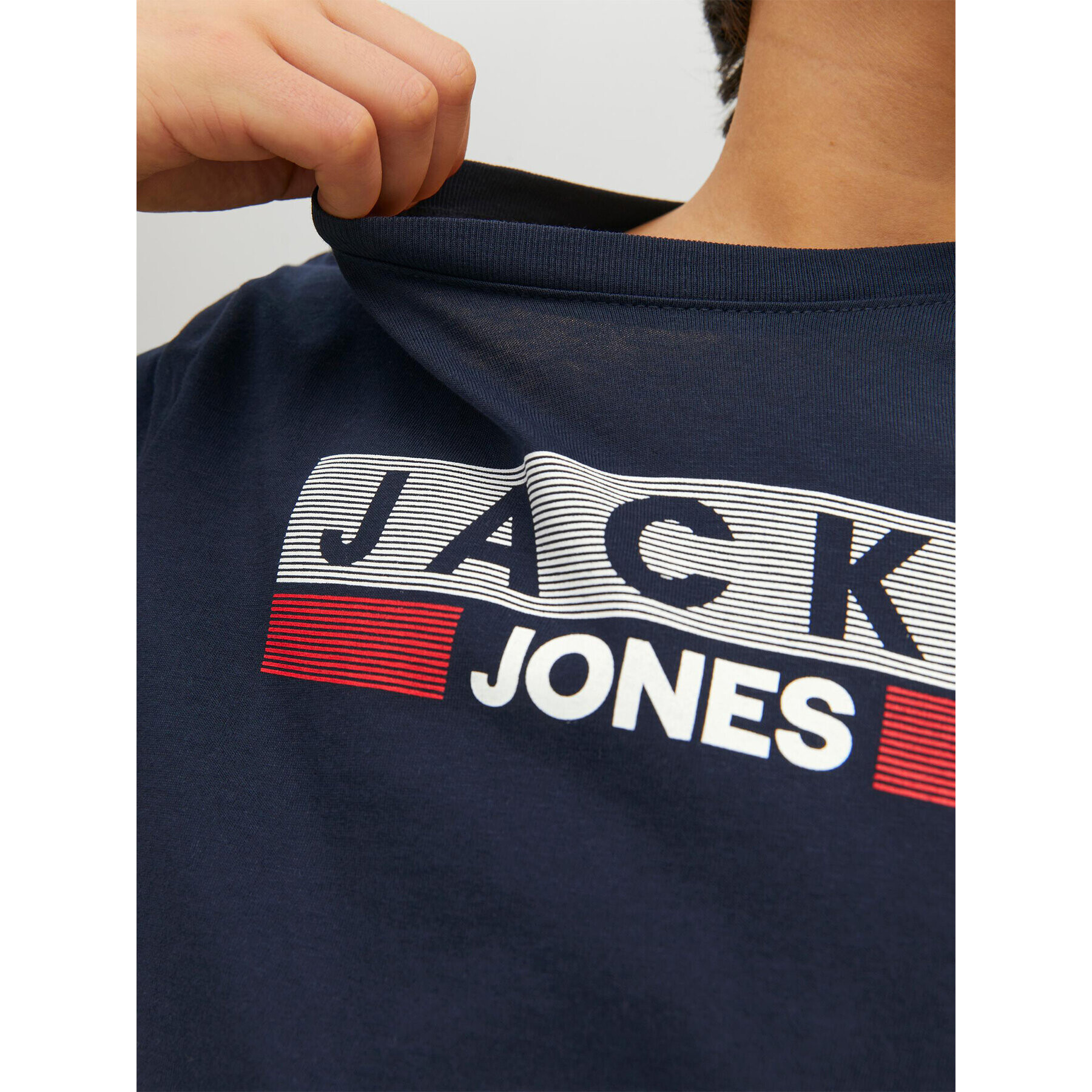 Jack&Jones Junior Tricou 12231298 Albastru Regular Fit - Pled.ro