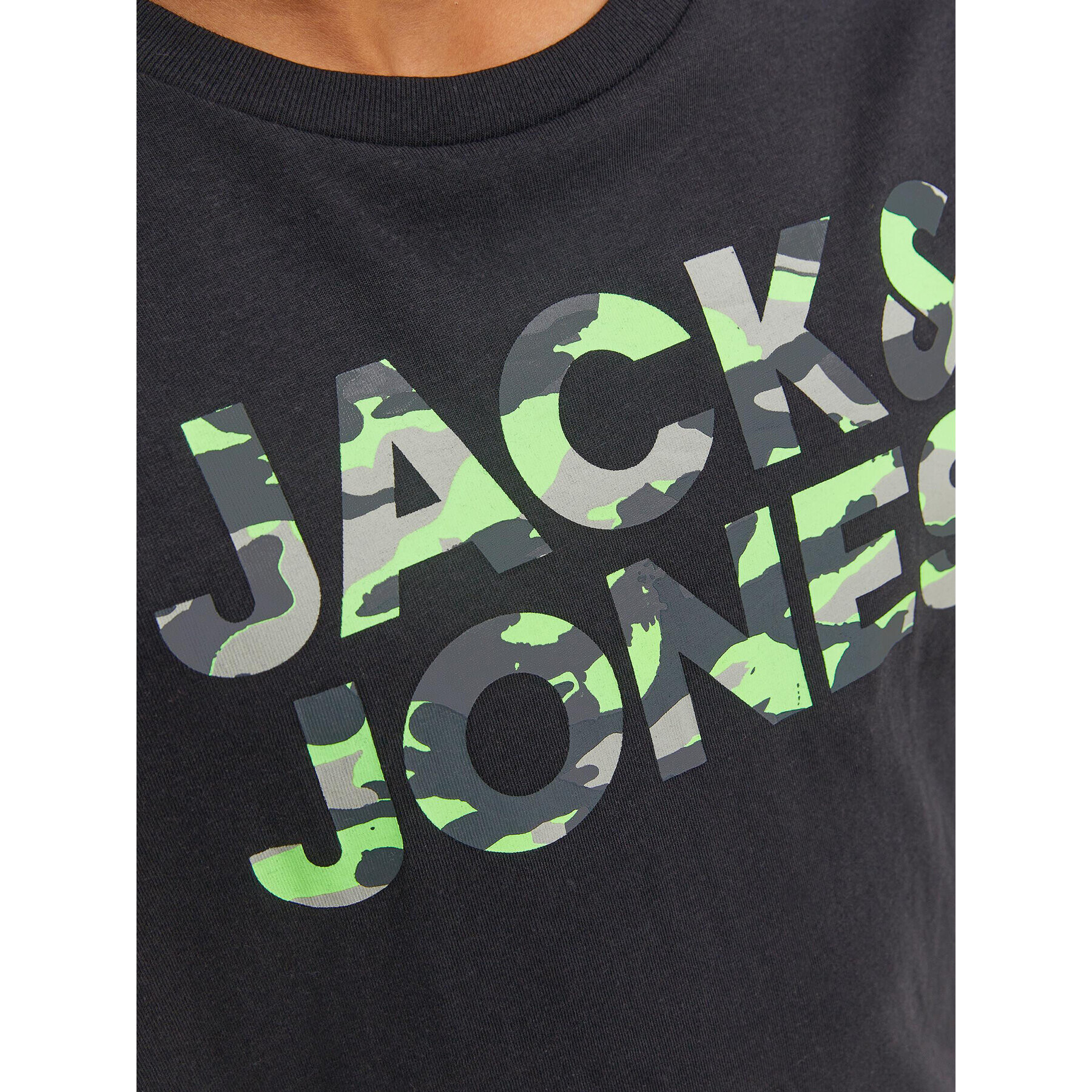 Jack&Jones Junior Tricou 12237106 Negru Loose Fit - Pled.ro