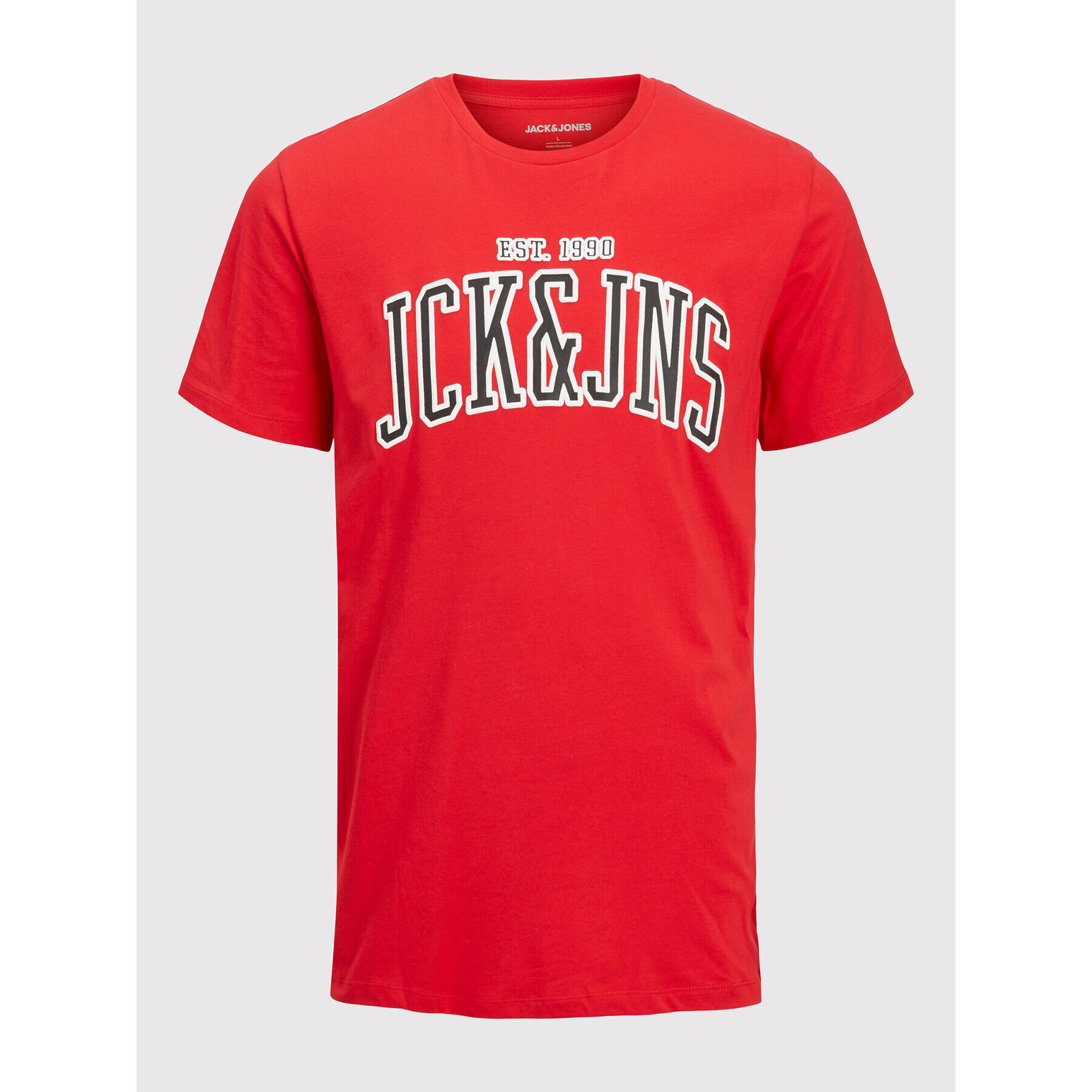 Jack&Jones Junior Tricou Cemb 12213304 Roșu Regular Fit - Pled.ro