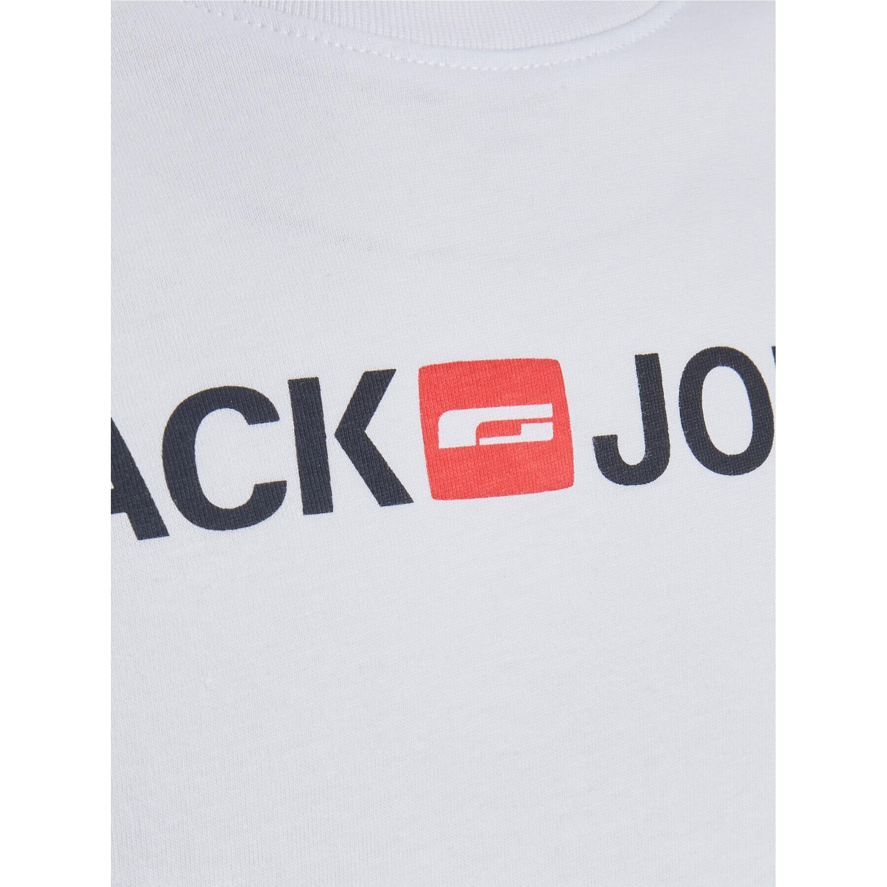 Jack&Jones Junior Tricou Corp 12212865 Alb Regular Fit - Pled.ro