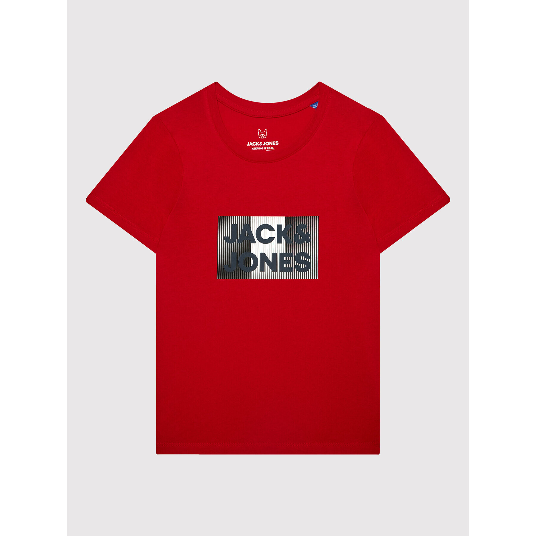 Jack&Jones Junior Tricou Corp Logo 12152730 Roșu Regular Fit - Pled.ro