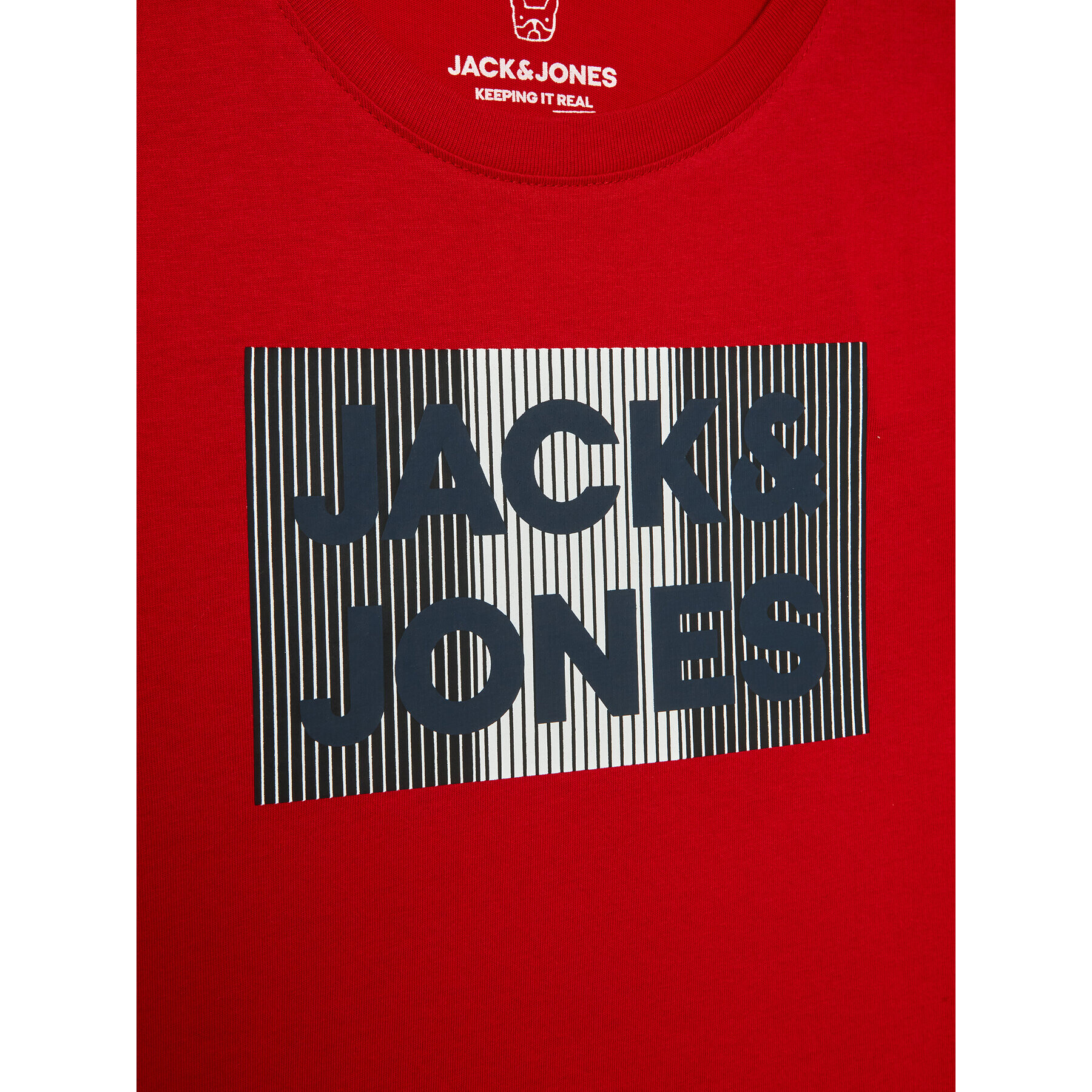 Jack&Jones Junior Tricou Corp Logo 12152730 Roșu Regular Fit - Pled.ro