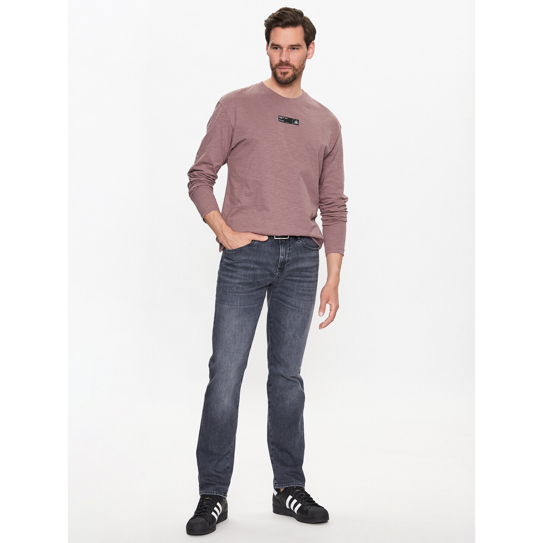 Jack&Jones Longsleeve Navigator 12229680 Roz Relaxed Fit - Pled.ro