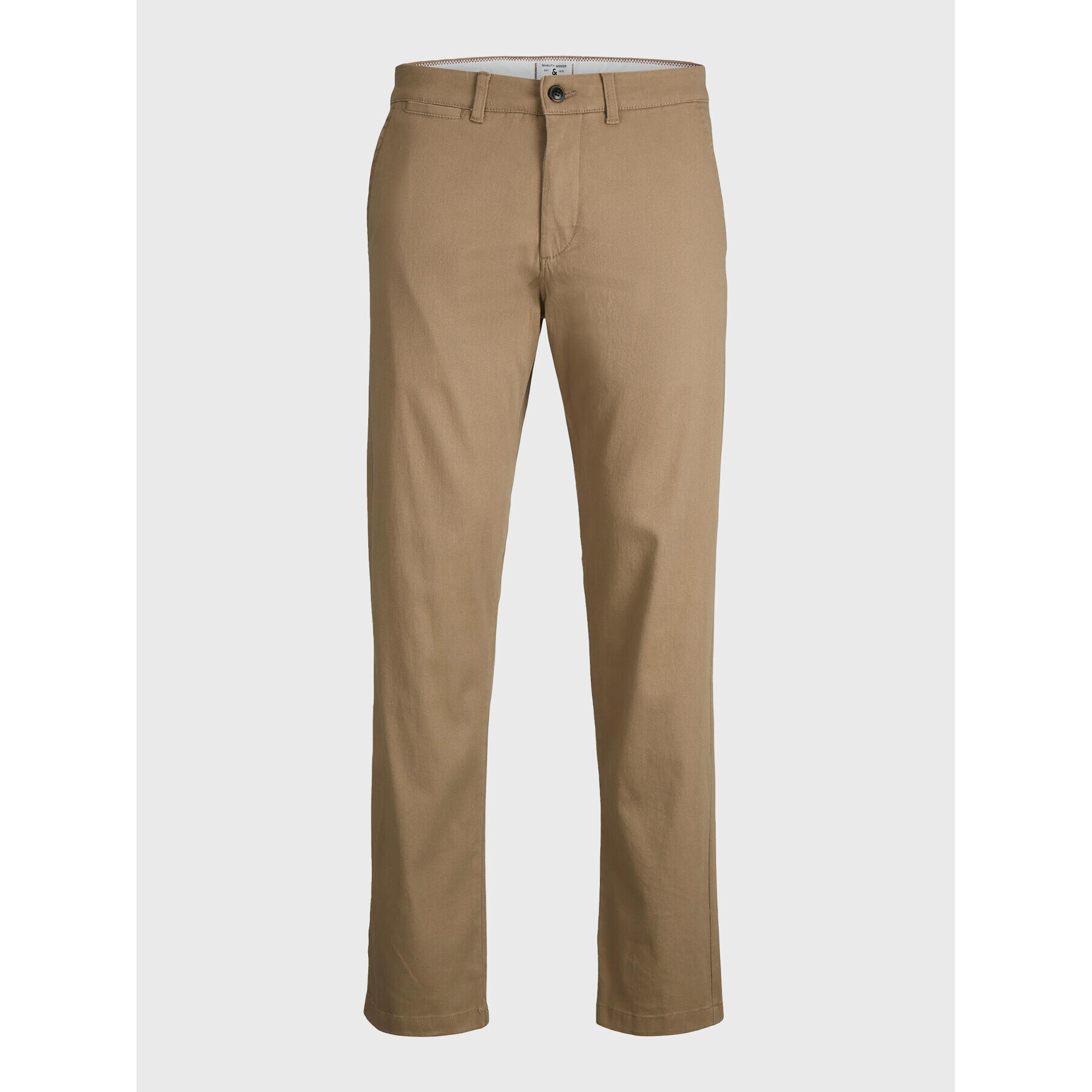 Jack&Jones Pantaloni din material Kane 12212938 Bej Relaxed Fit - Pled.ro