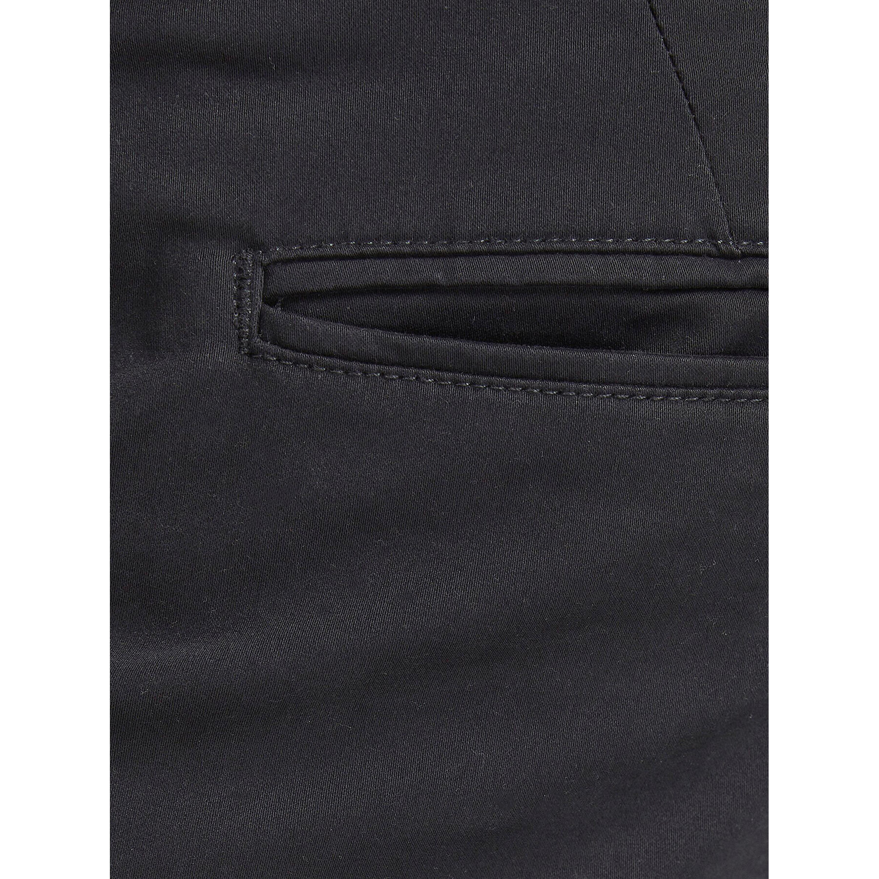 Jack&Jones Pantaloni chino Marco 12150158 Negru Slim Fit - Pled.ro