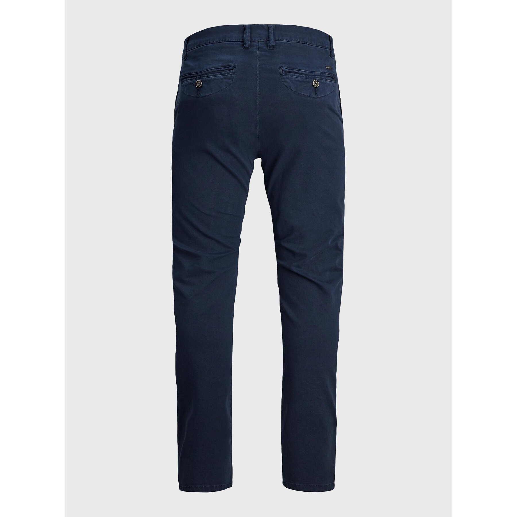 Jack&Jones Pantaloni chino Marco 12184901 Bleumarin Slim Fit - Pled.ro