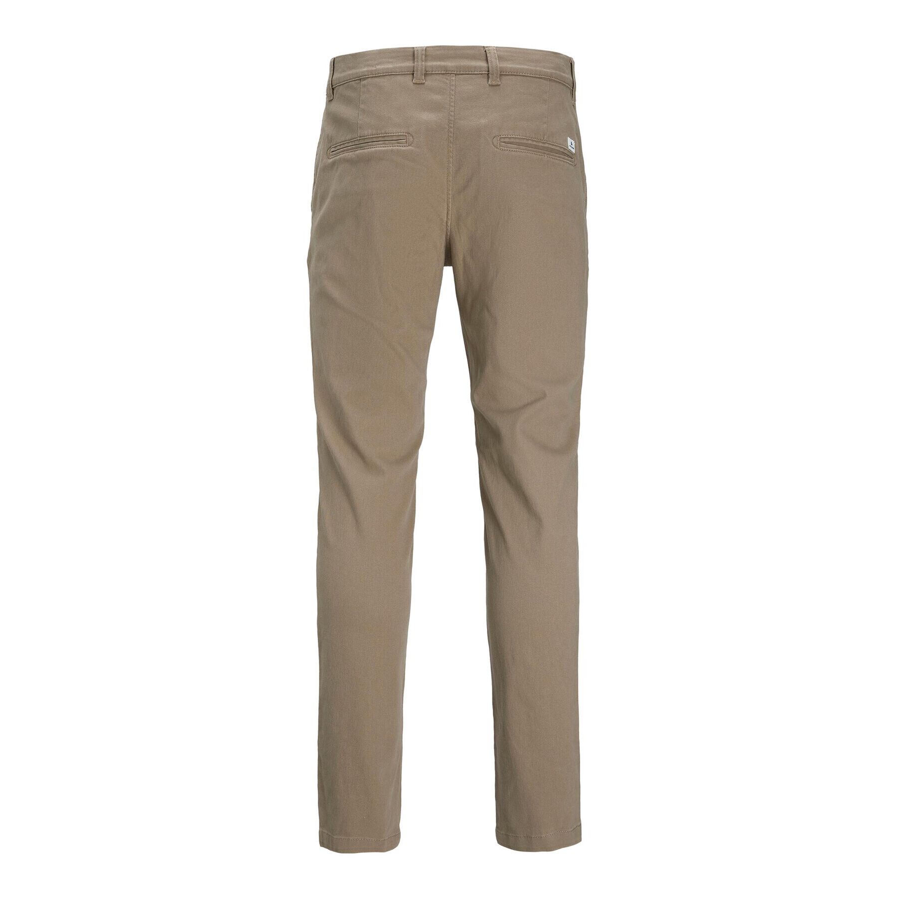 Jack&Jones Pantaloni din material Marco Dave 12174307 Bej Slim Fit - Pled.ro