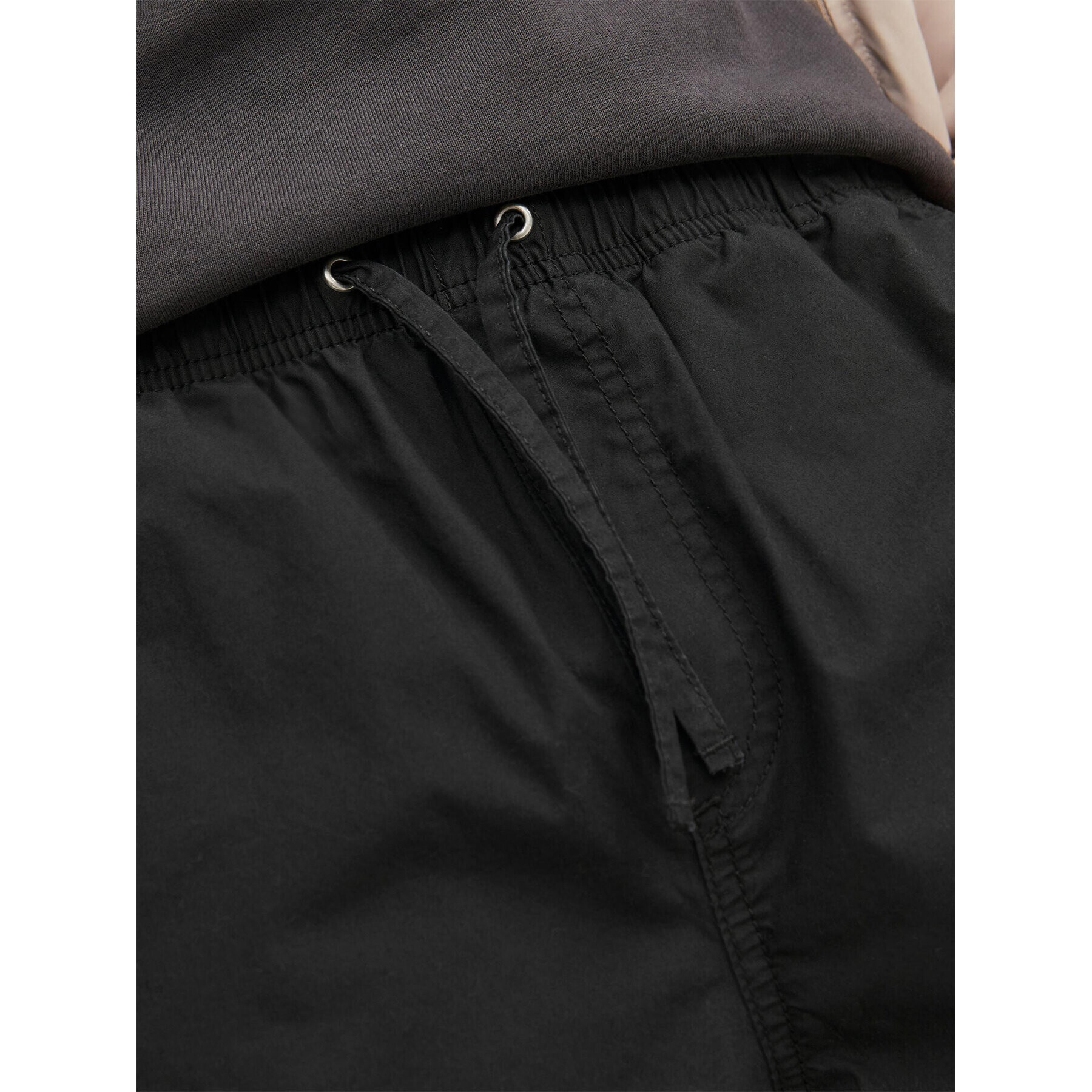 Jack&Jones Pantaloni din material 12242343 Negru Balloon Fit - Pled.ro