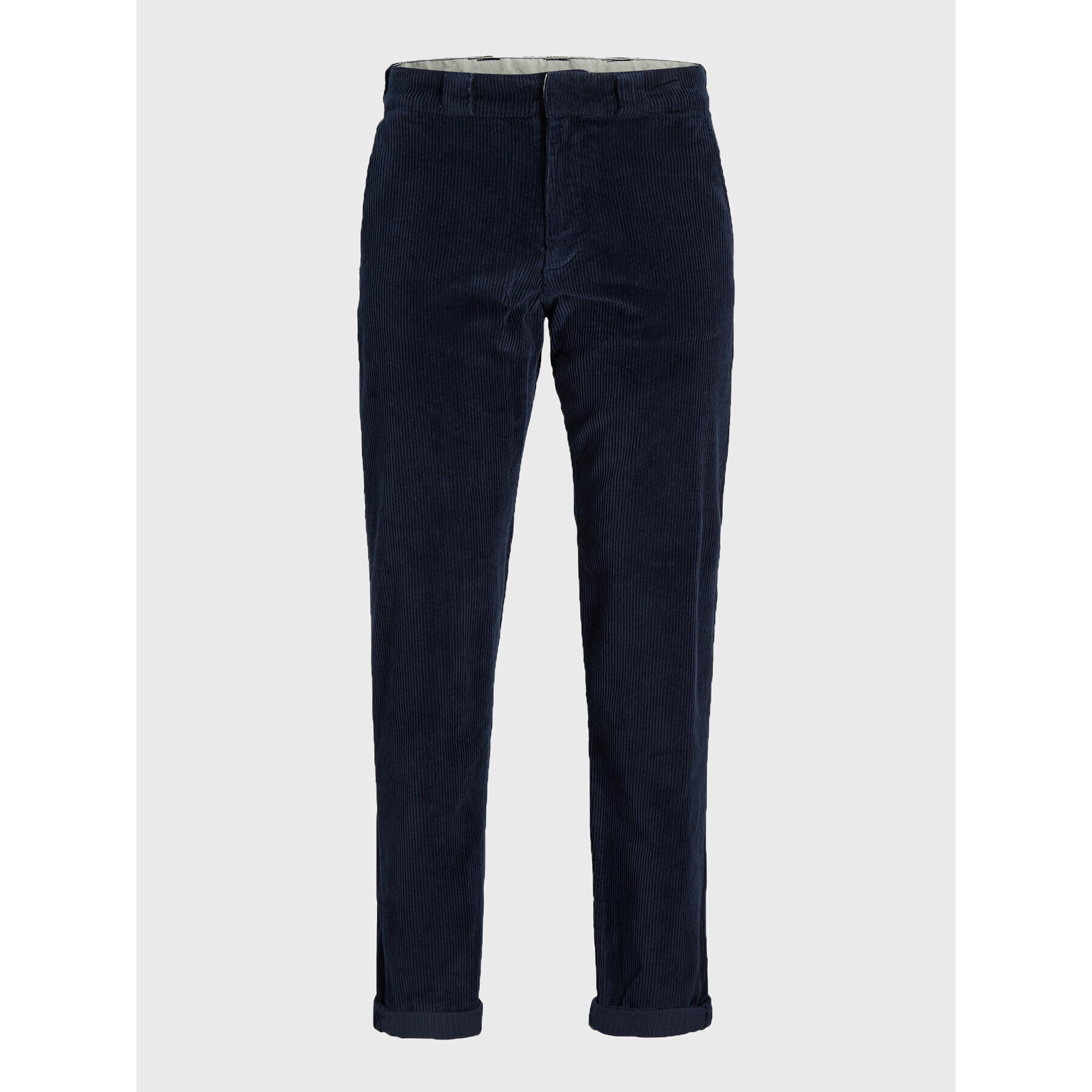 Jack&Jones Pantaloni din material Kane 12215890 Bleumarin Loose Fit - Pled.ro