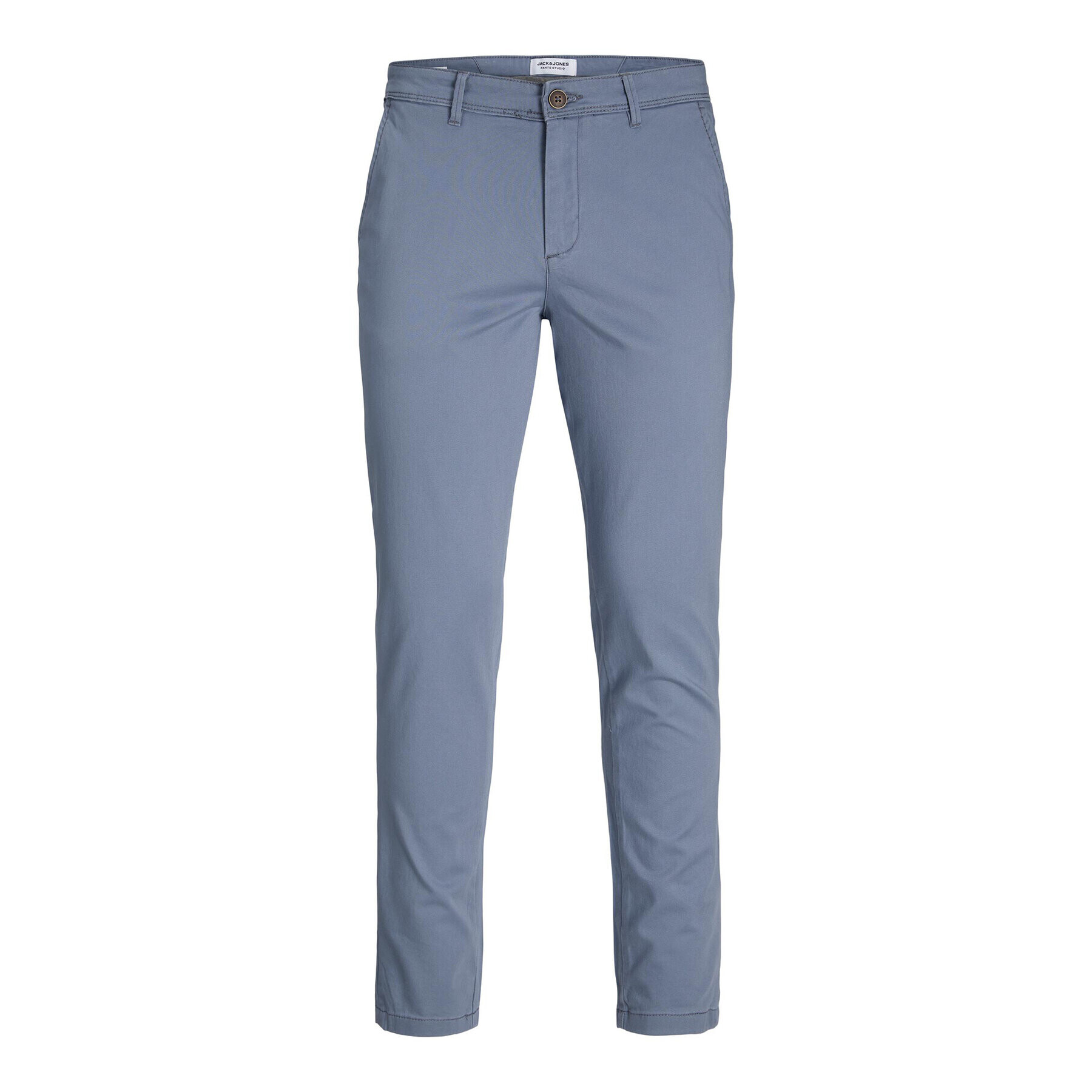 Jack&Jones Pantaloni din material Marco 12150148 Albastru Slim Fit - Pled.ro