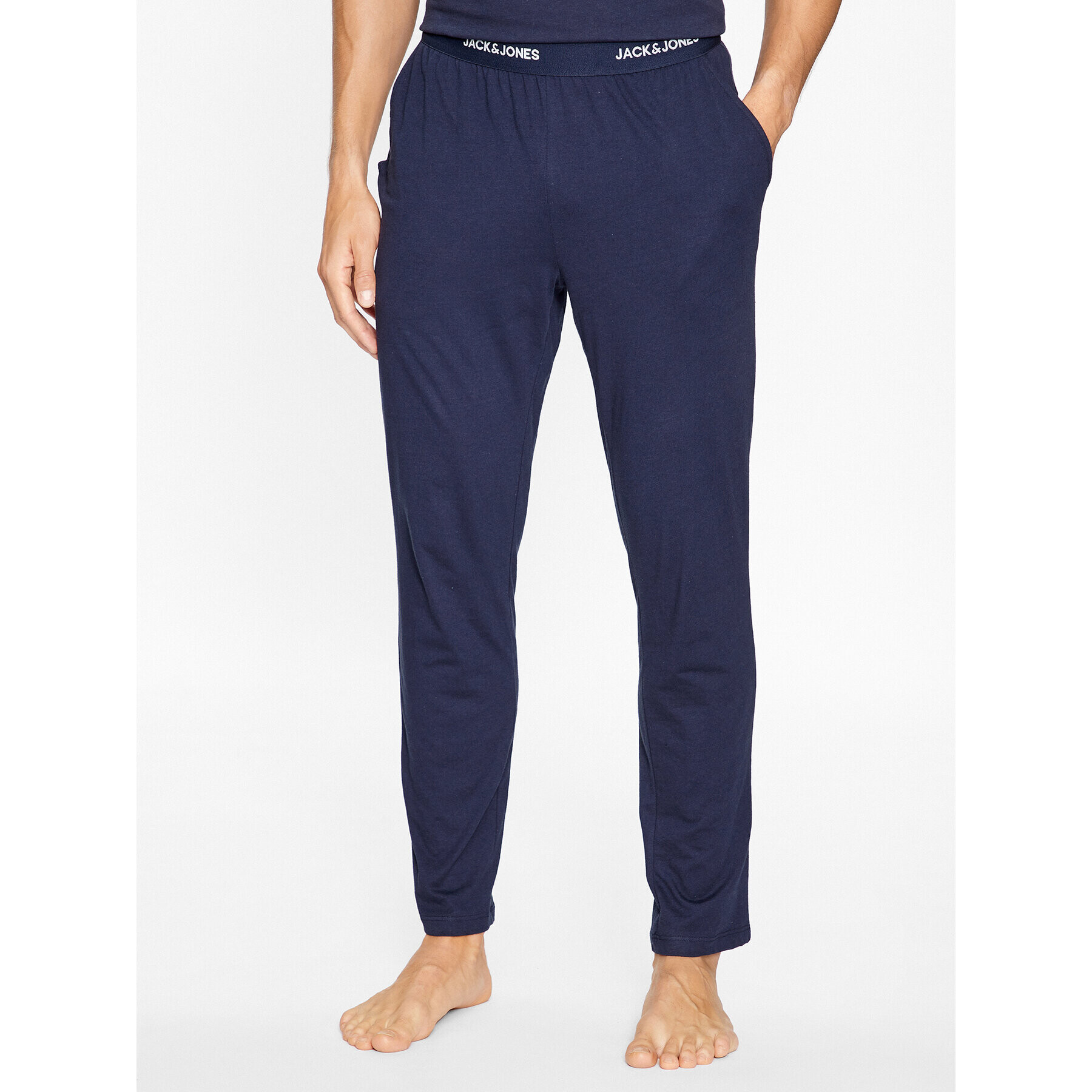 Jack&Jones Pantaloni pijama 12238024 Bleumarin Regular Fit - Pled.ro