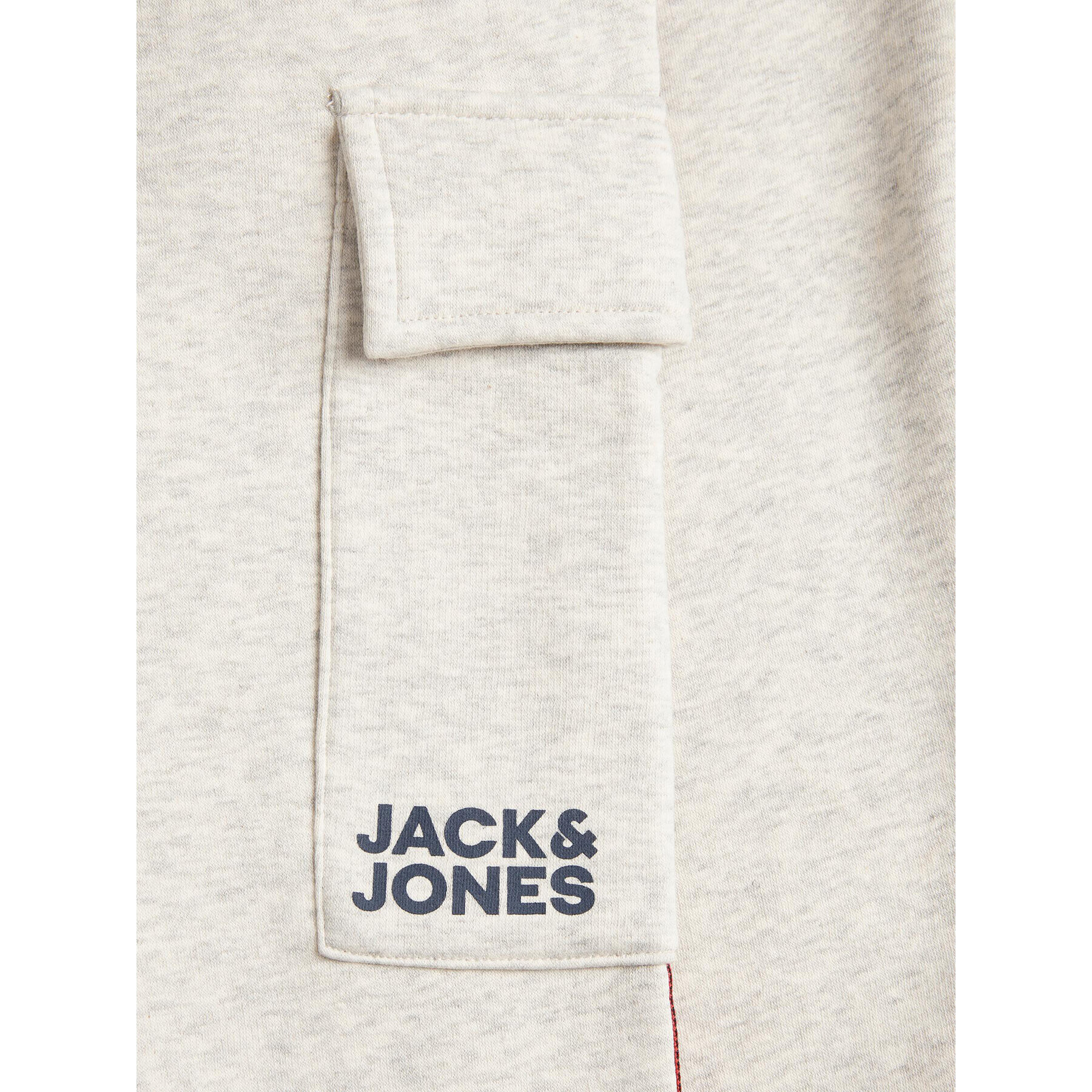 Jack&Jones Pantaloni trening Gordon 12225164 Alb Regular Fit - Pled.ro