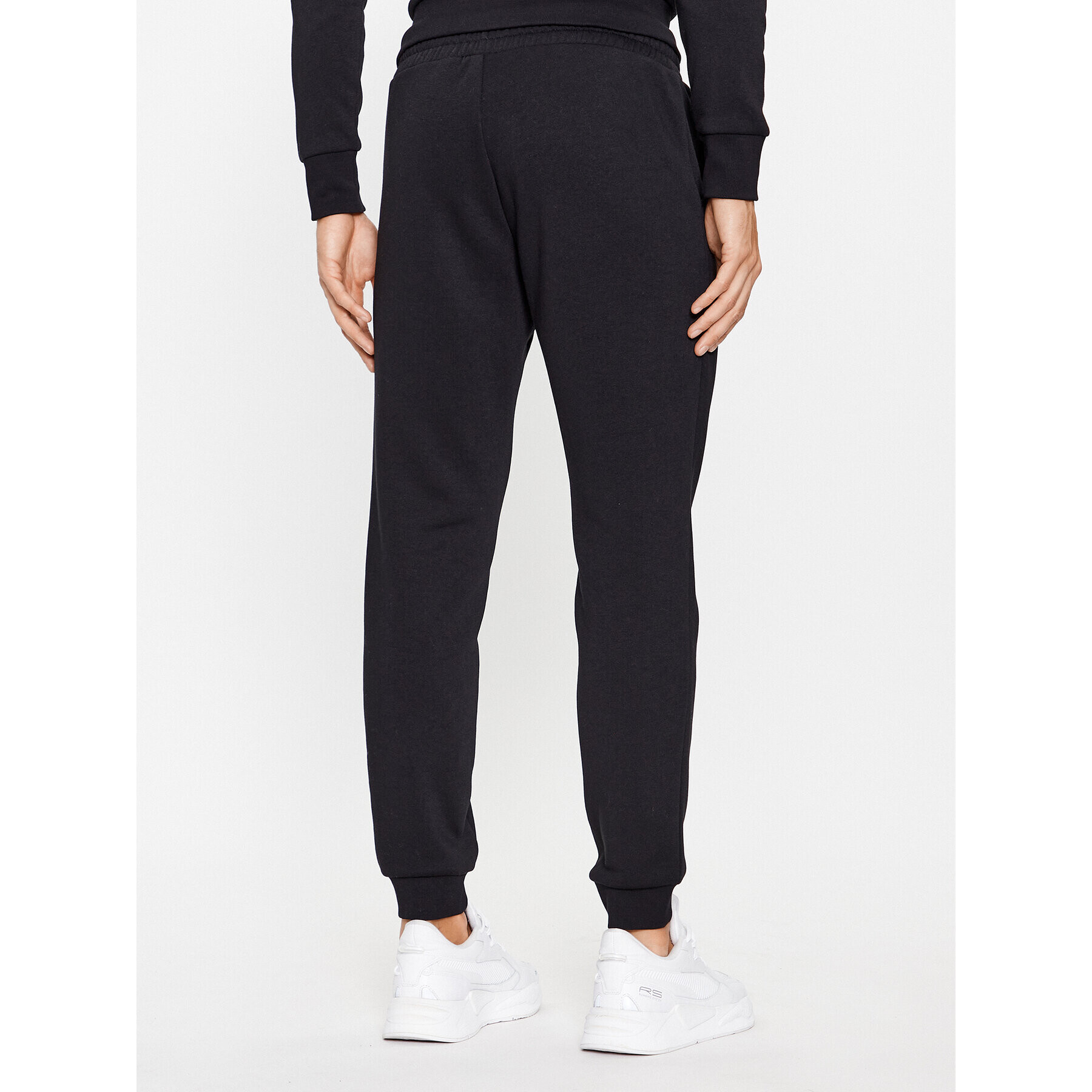 Jack&Jones Pantaloni trening Gordon 12236747 Negru Regular Fit - Pled.ro