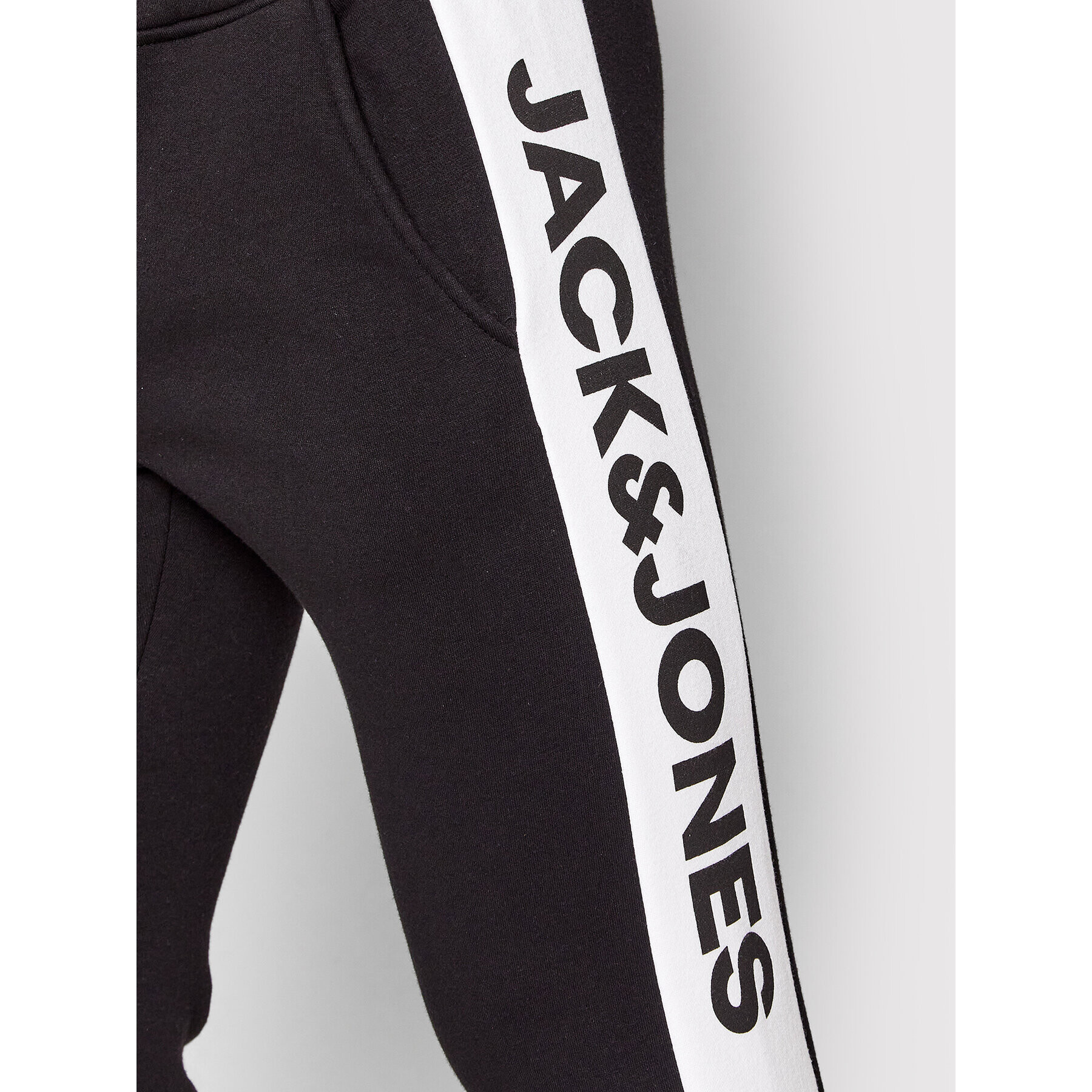 Jack&Jones Pantaloni trening Will 12197199 Negru Regular Fit - Pled.ro