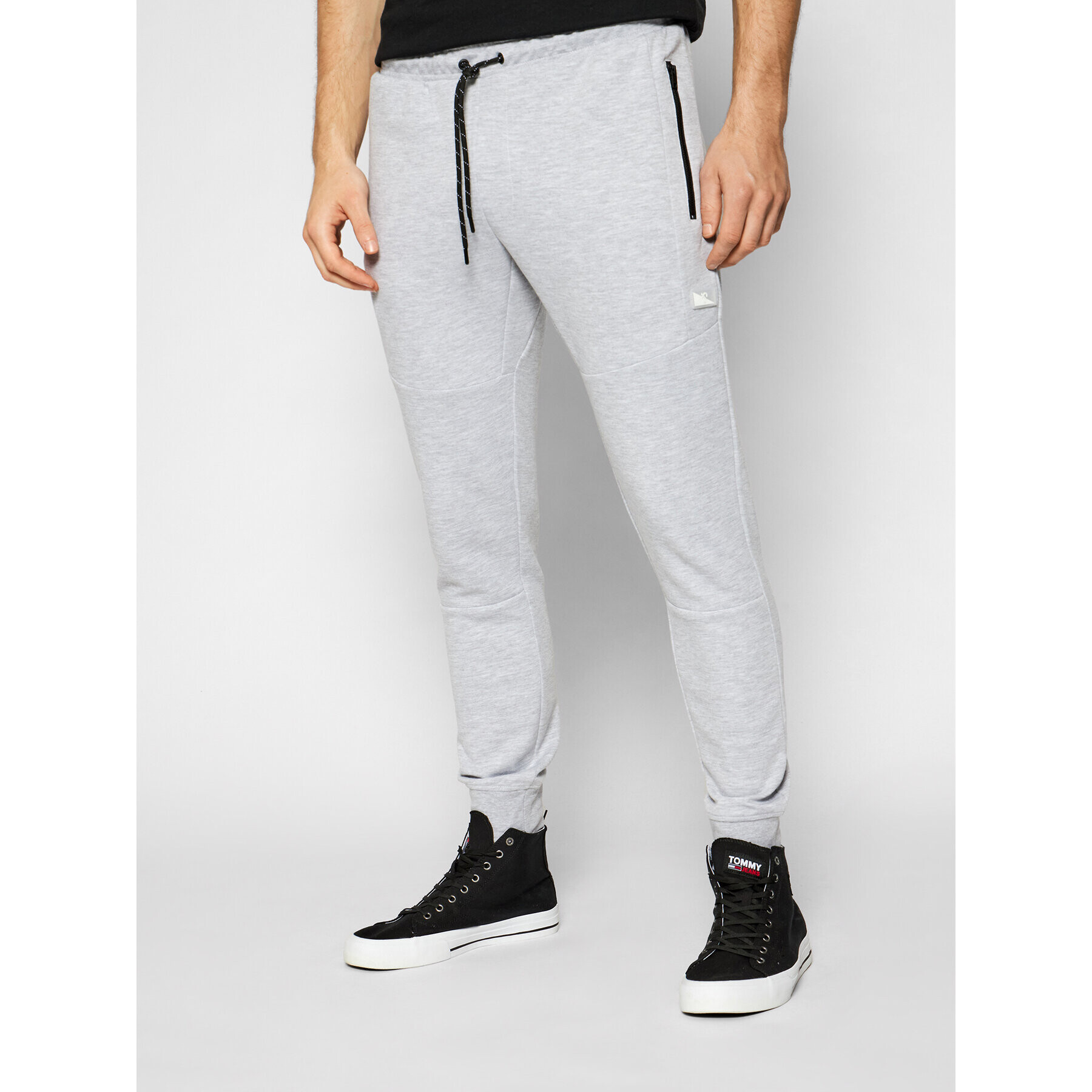 Jack&Jones Pantaloni trening Will Air Sweat Noos 12184970 Gri Regular Fit - Pled.ro